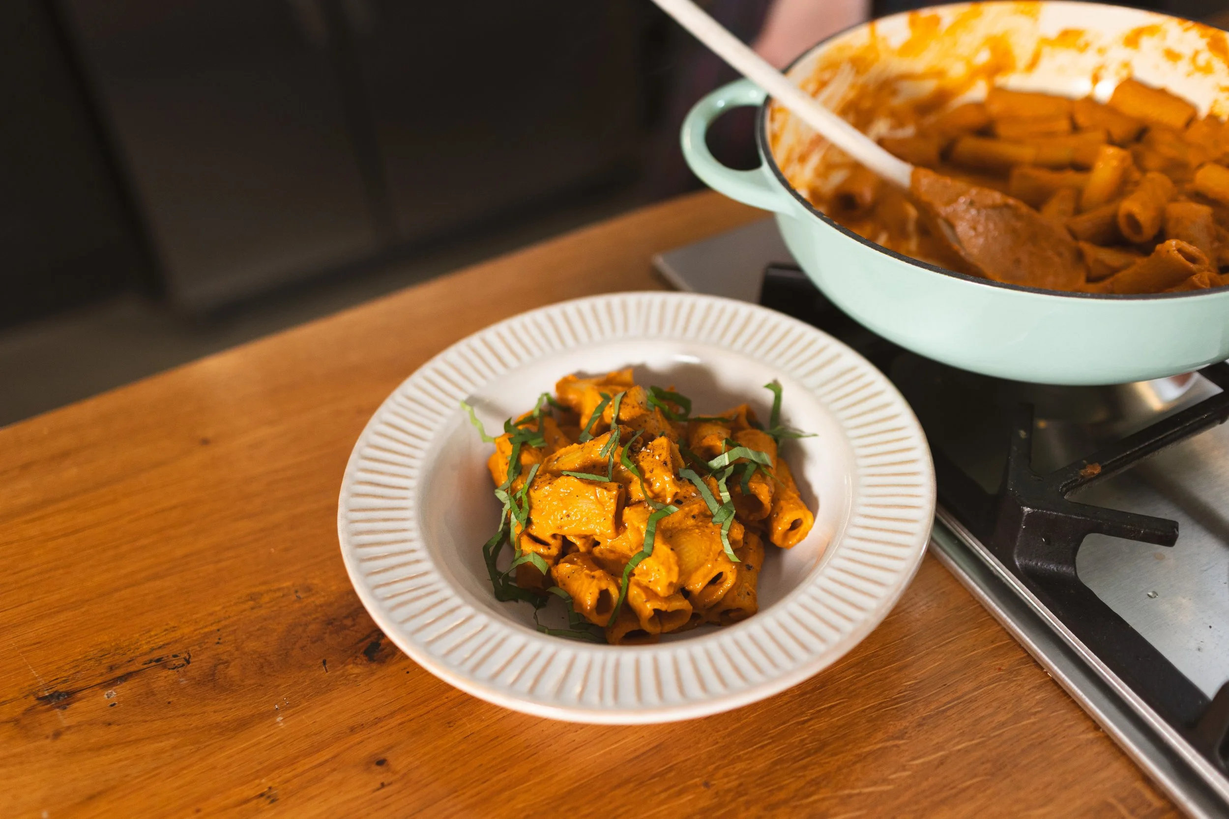 Roasted Red Pepper Pasta