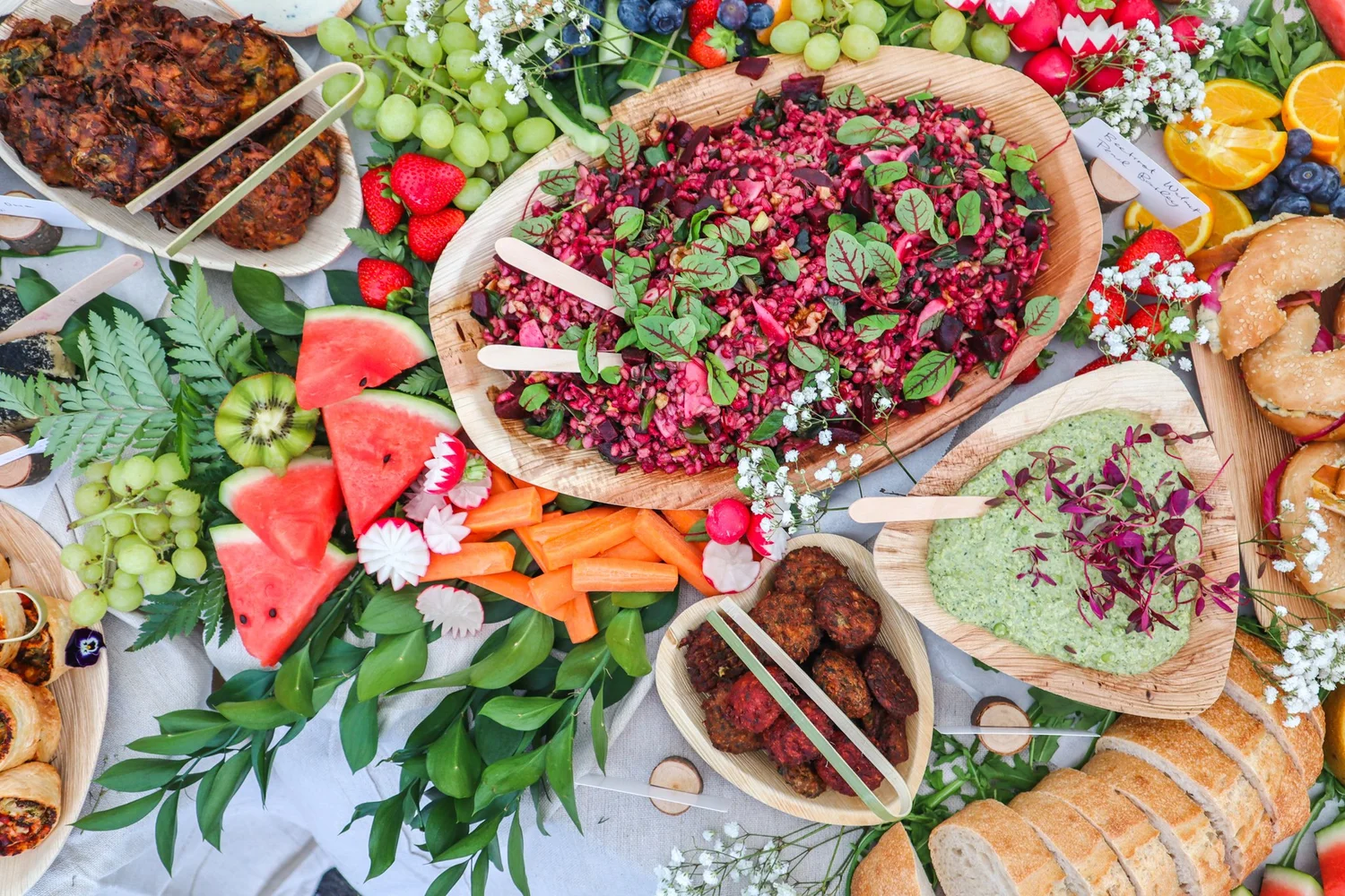 Vegan Catering Services Weddings & Events — WILD ROOT