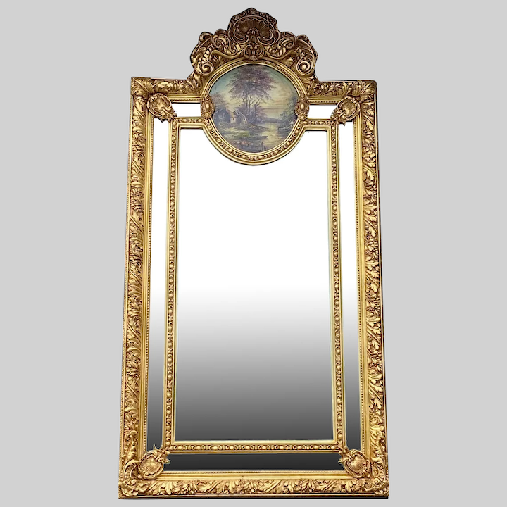 New Baroque/Rococo Style Mirror-SQ6715093 — OSMAN ANTIQUE