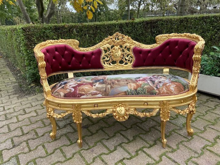 Stunning French Louis XVI sofa/settee-SQ1361658 — OSMAN ANTIQUE