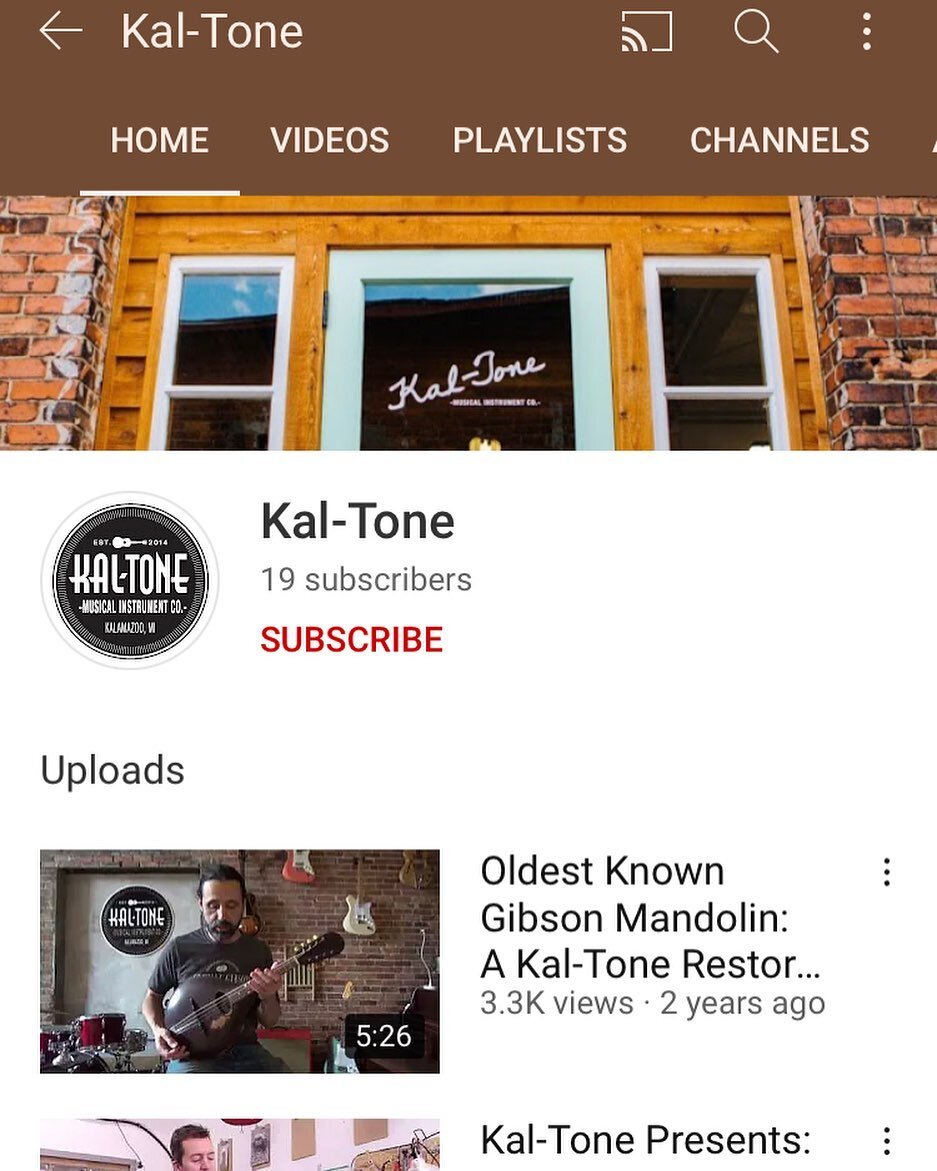 Hey if you haven&rsquo;t subscribed to our YouTube channel yet, now is a really good time to do that - we have some great stuff coming up soon that we can&rsquo;t wait to share with you. 

Just search &ldquo;Kal-Tone&rdquo; on YouTube. ✌🏼