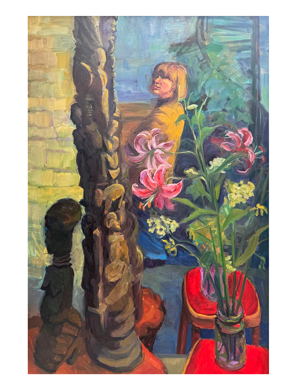 Studio Interior 1990  - Sue Rubin
