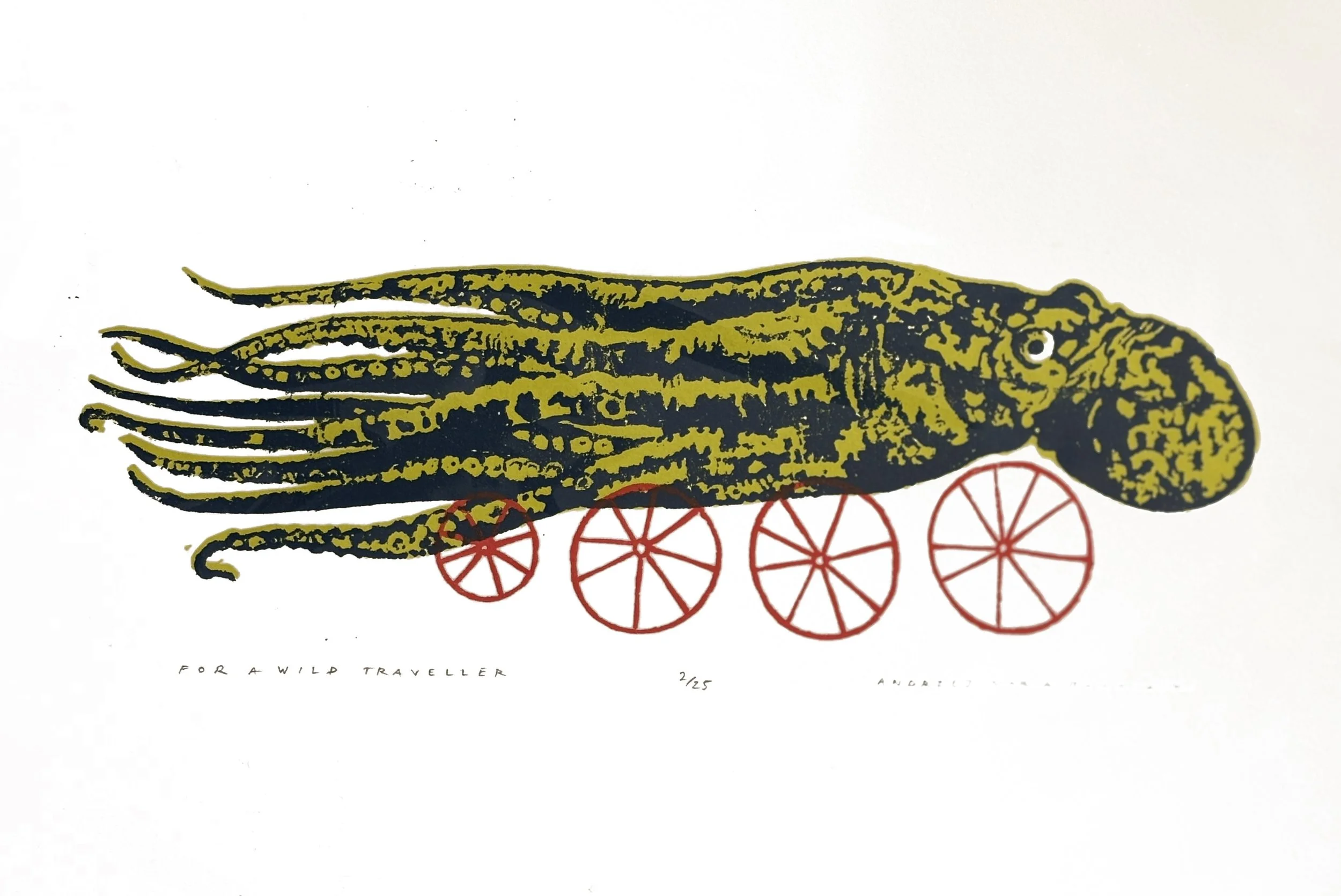 Andrzej Maria Borkowski - For a Wild Traveler.  38x25cm, GBP145.jpg