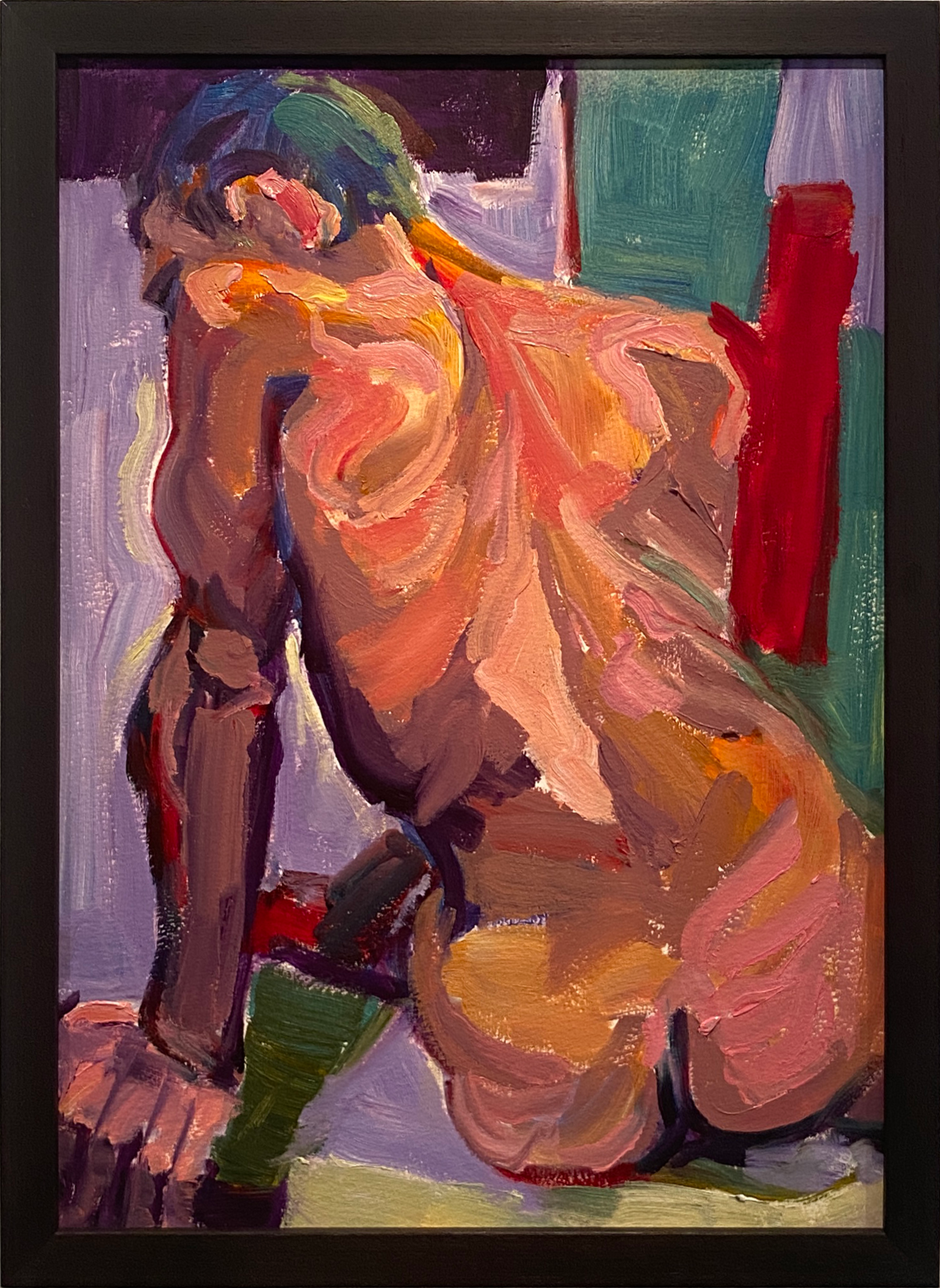 Back of Male Nude - Sue Rubin