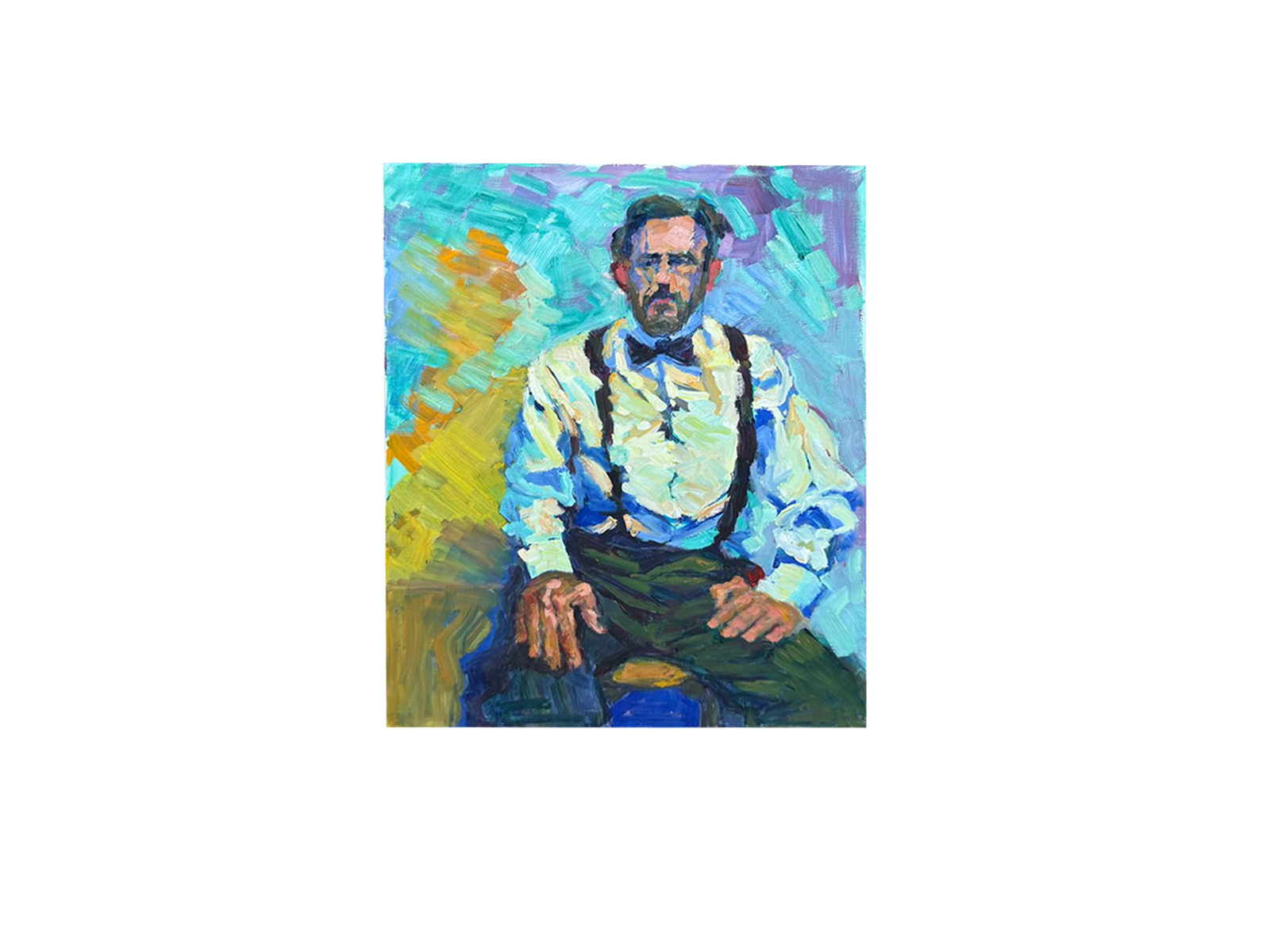 Portrait of Robert Seated - Sue Rubin