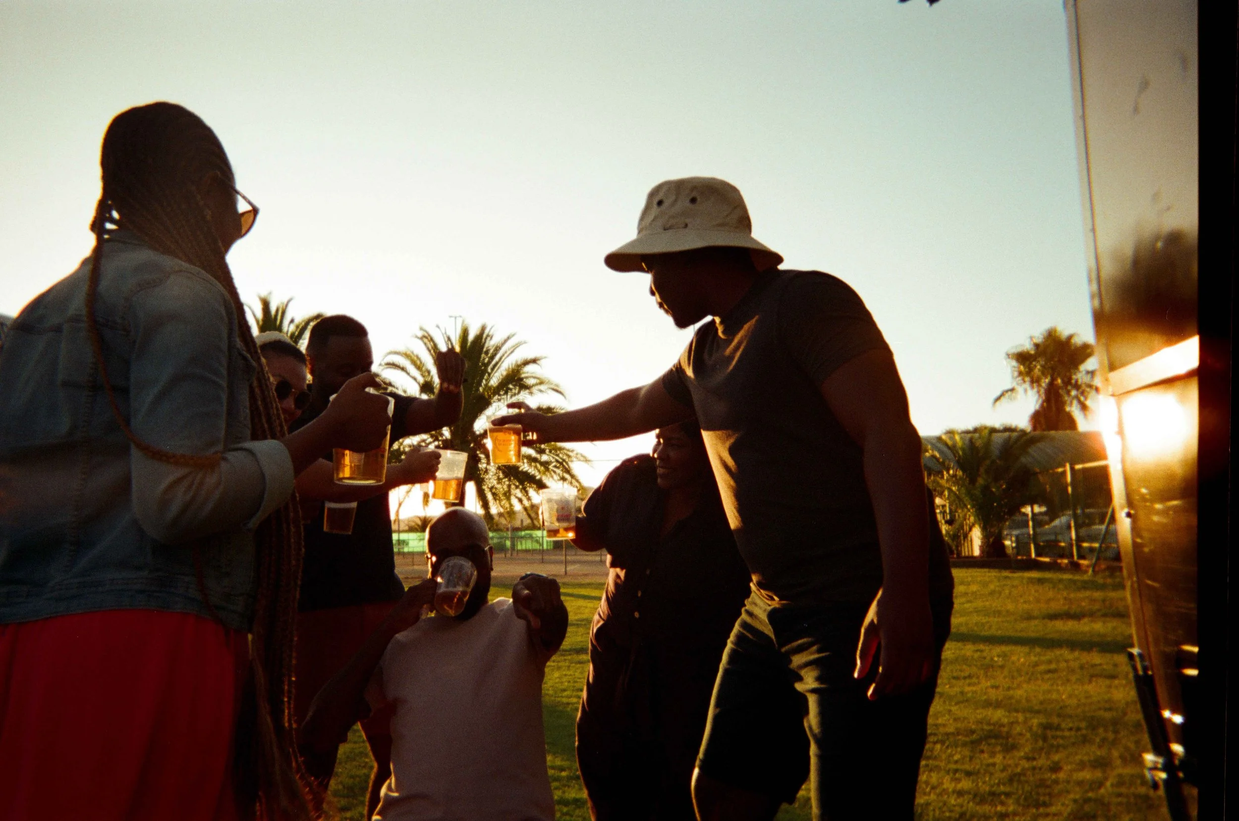 Otavi preparing for take-off
