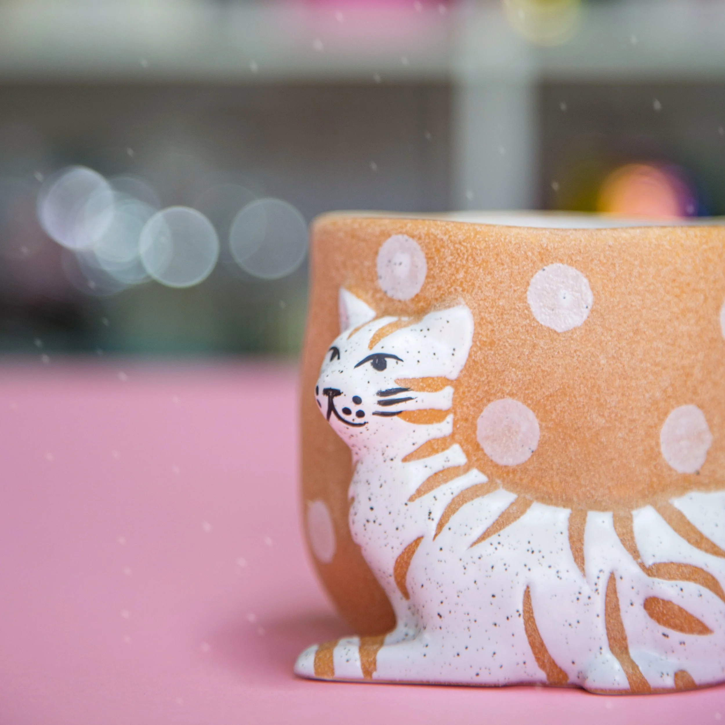 Kitty Dot Pot 3.5"