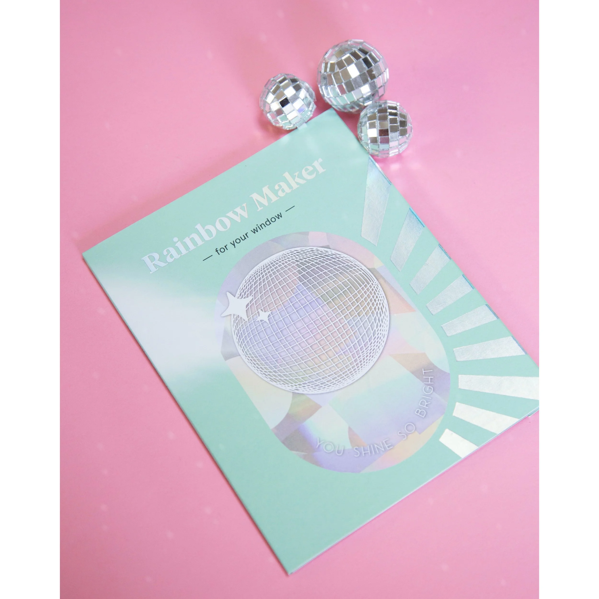 Rainbow Maker - Suncatcher Sticker - You Shine So Bright
