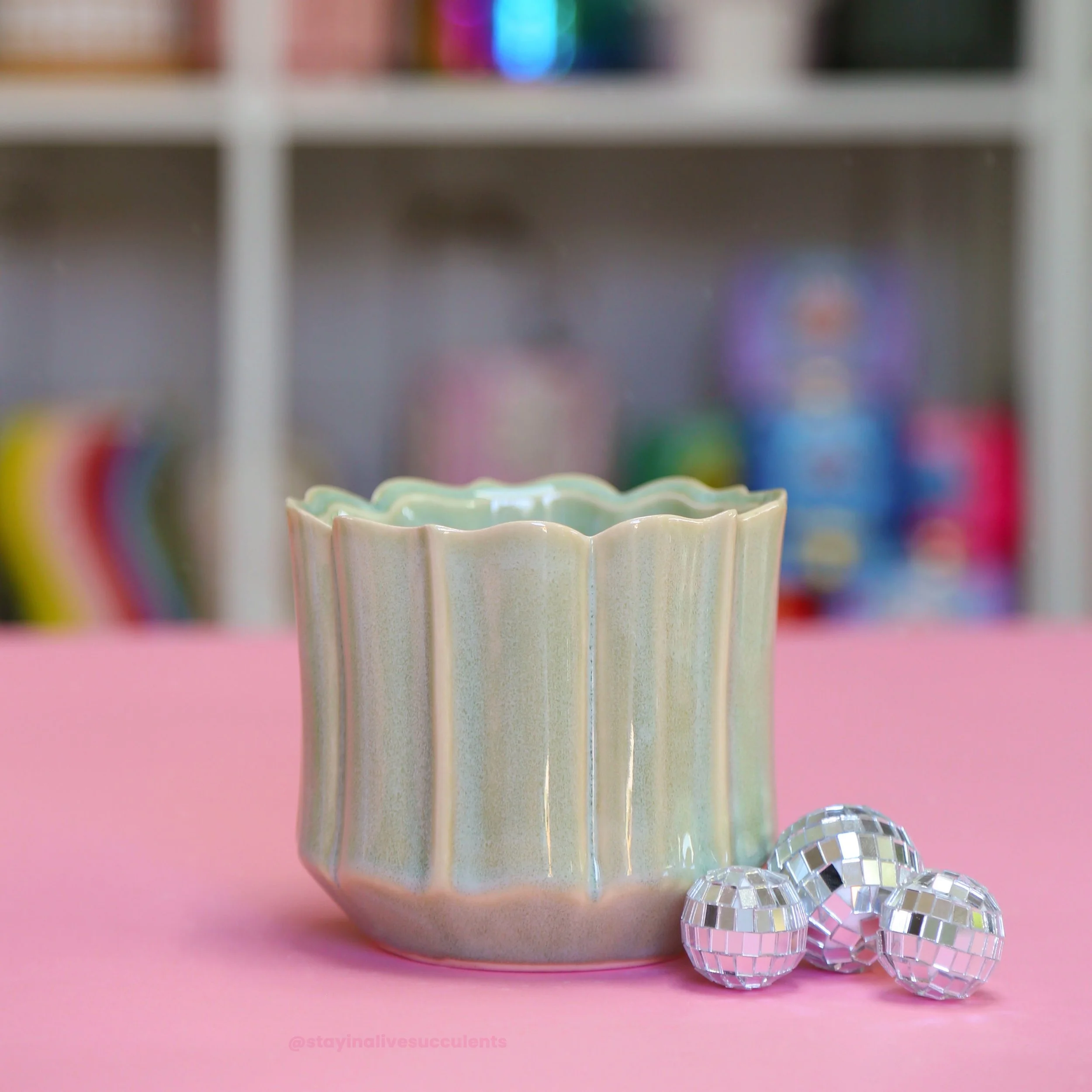 Everleaf Mint Glazed Pot