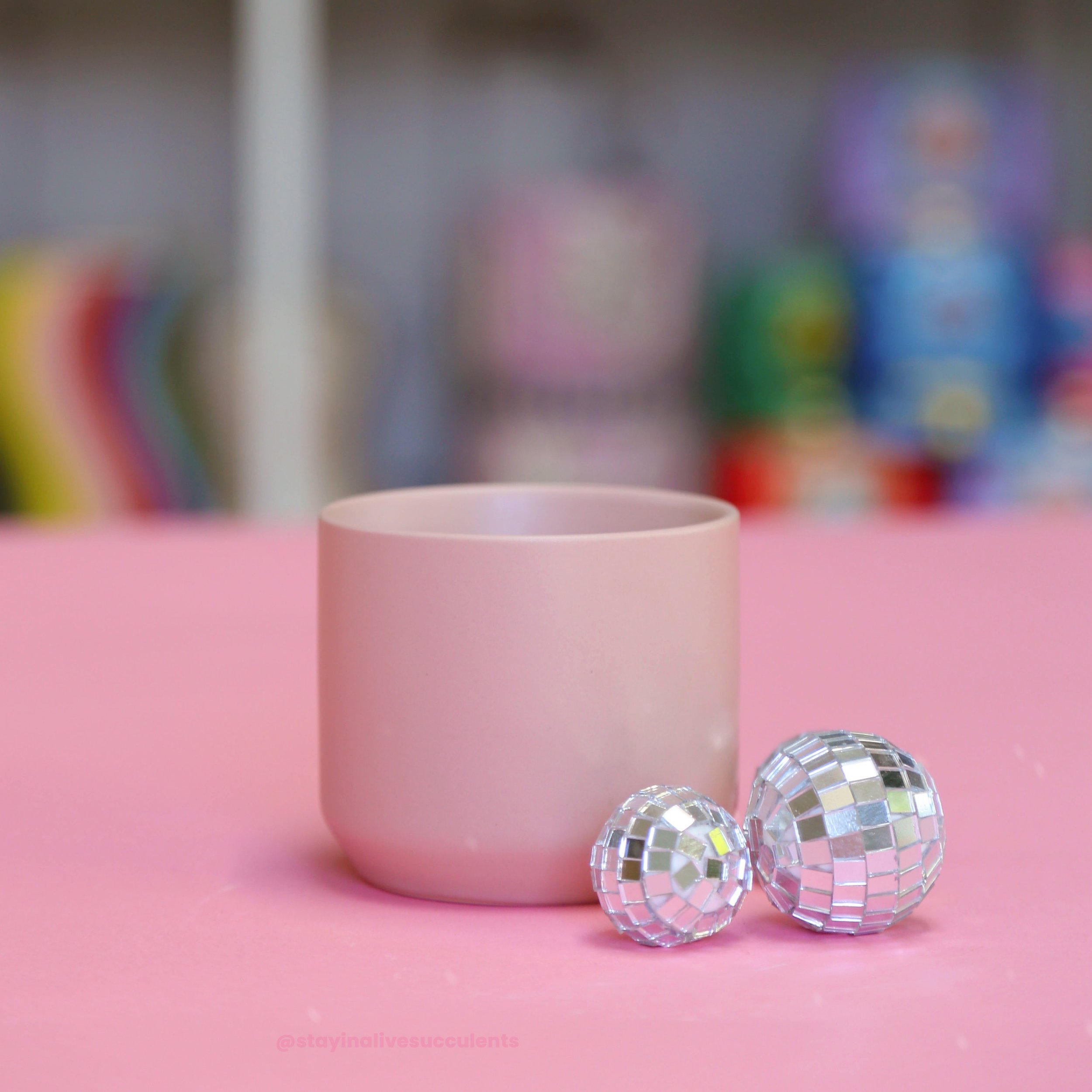 Dreamy Pink Planters 3"