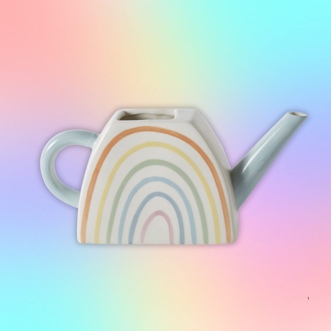 Over the Rainbow Watering Can - Pastel