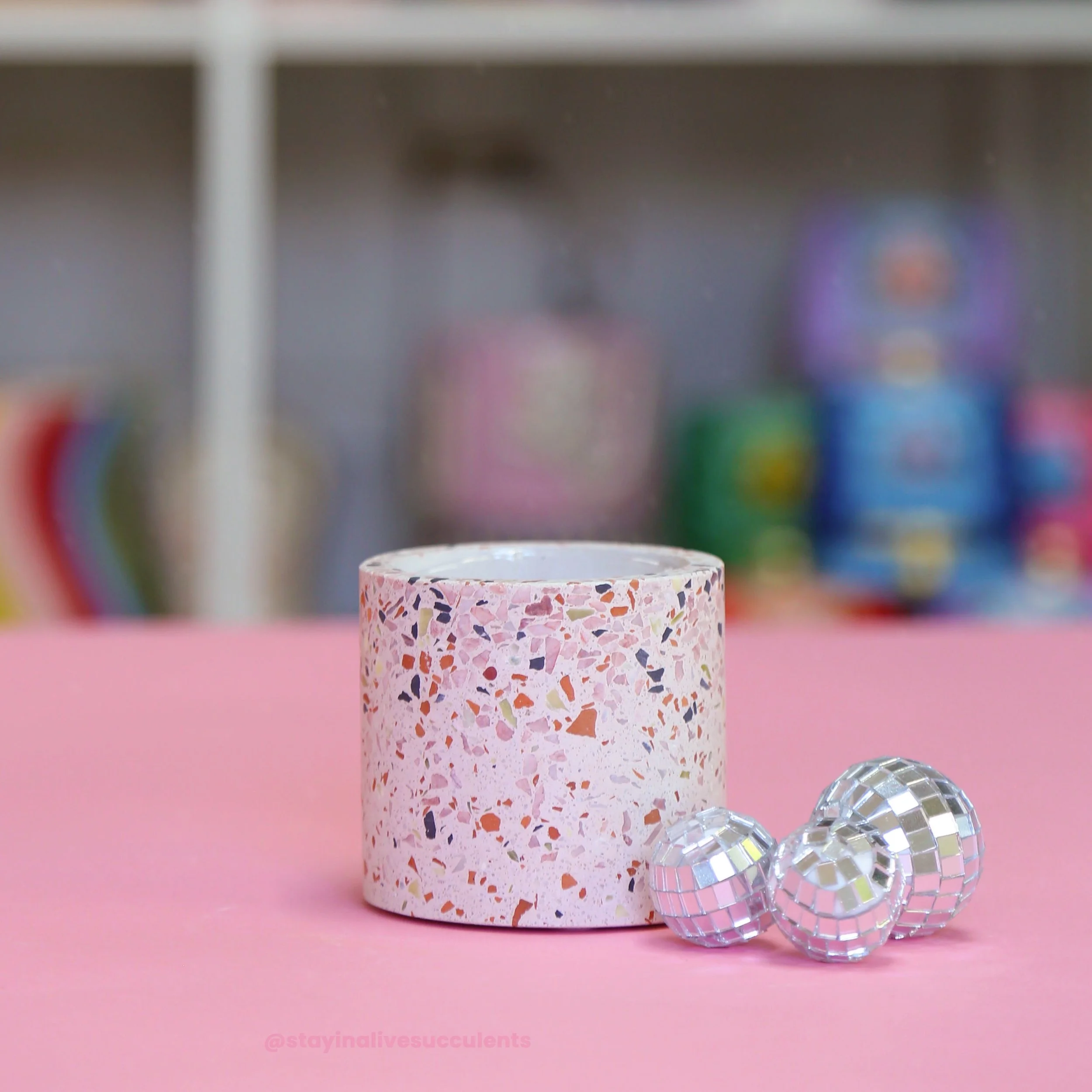 Terrazzo Planters 3"