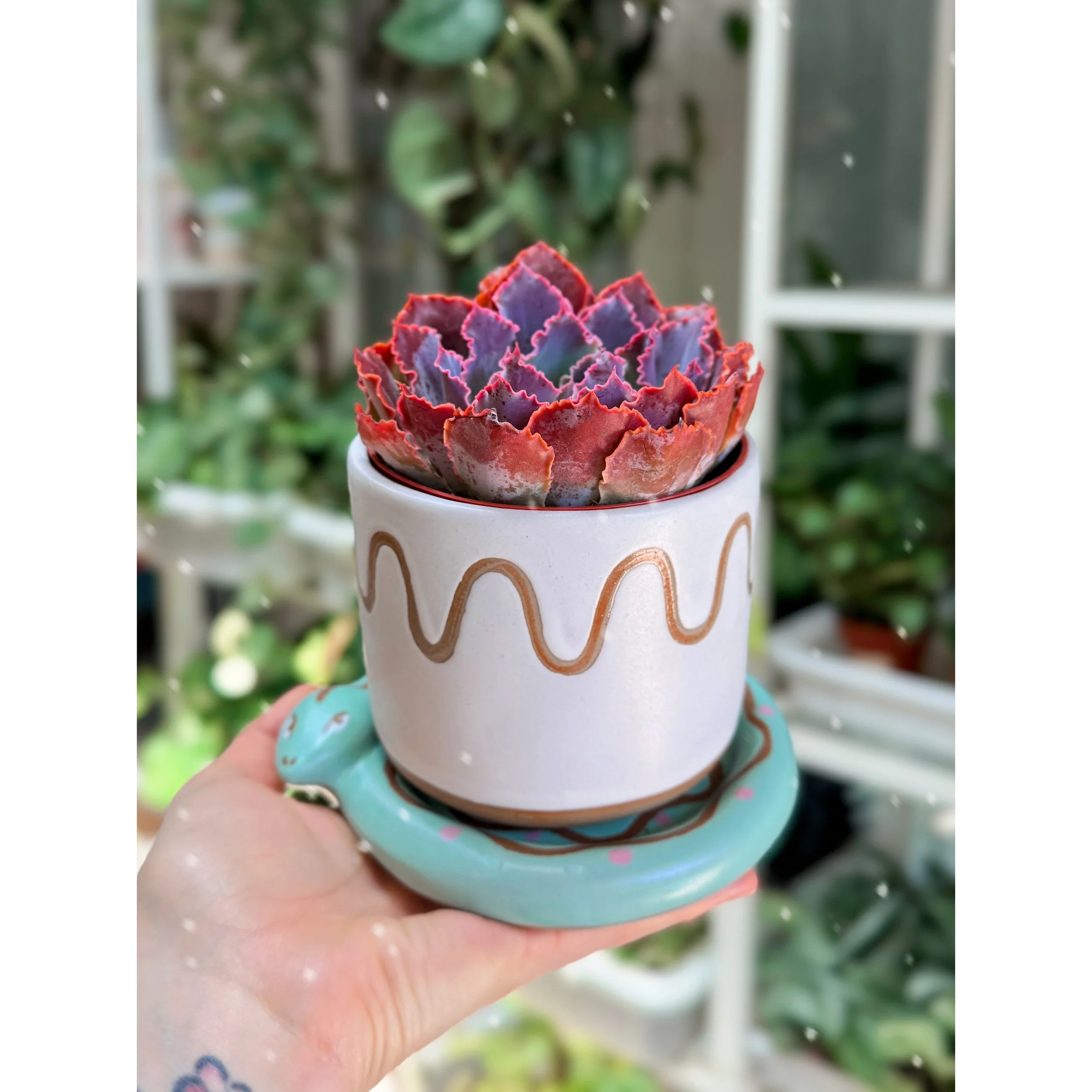 neon breaker bindi snake pot