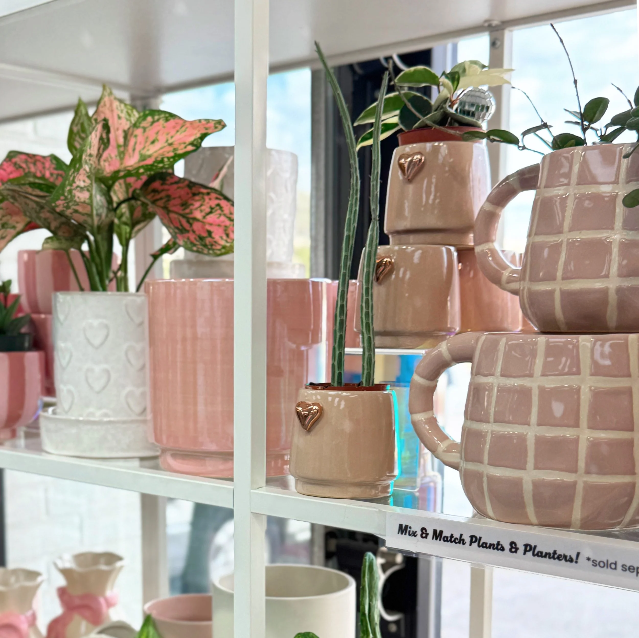 Lovelight - Rose Gold Heart Pot