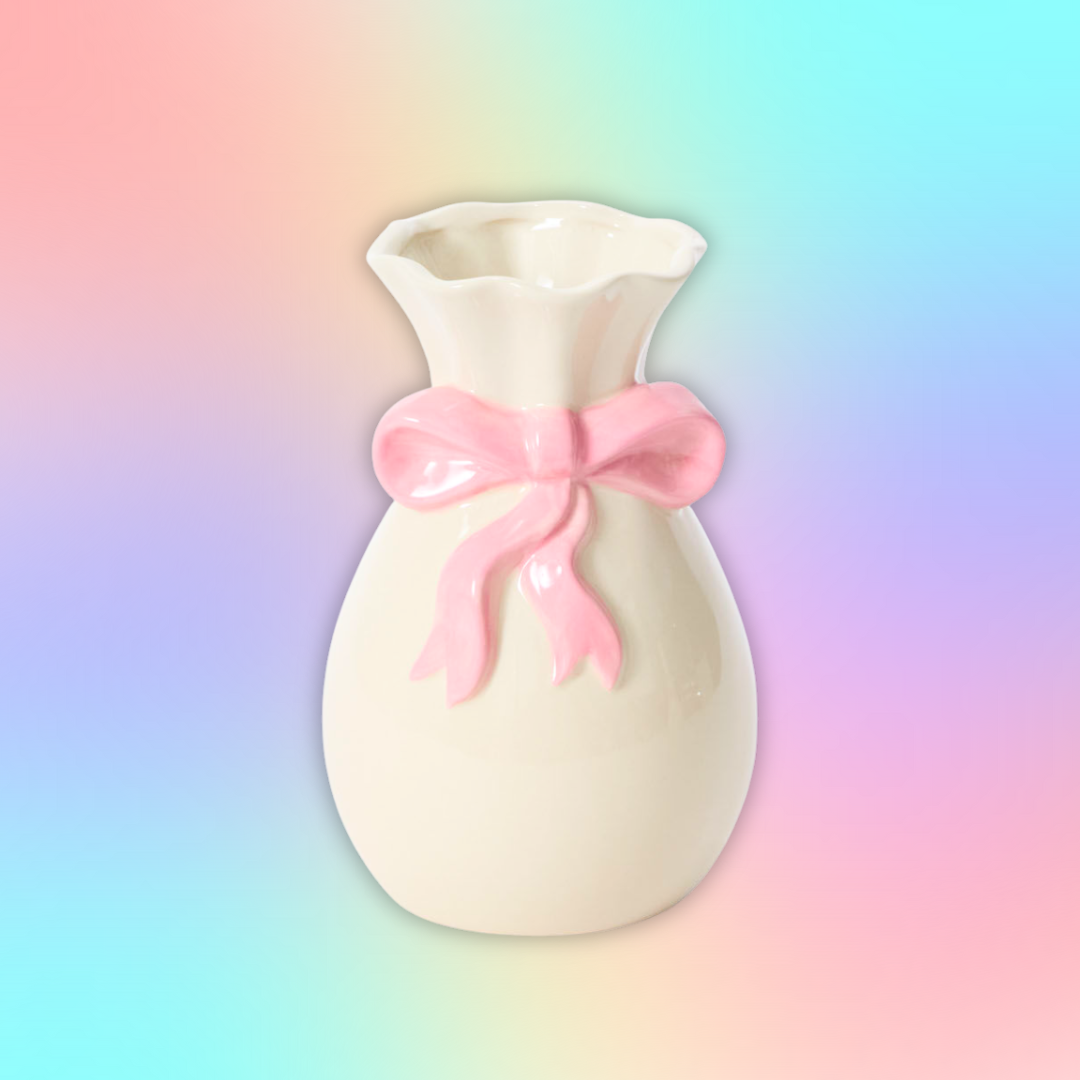 Heartstring Bow Vase