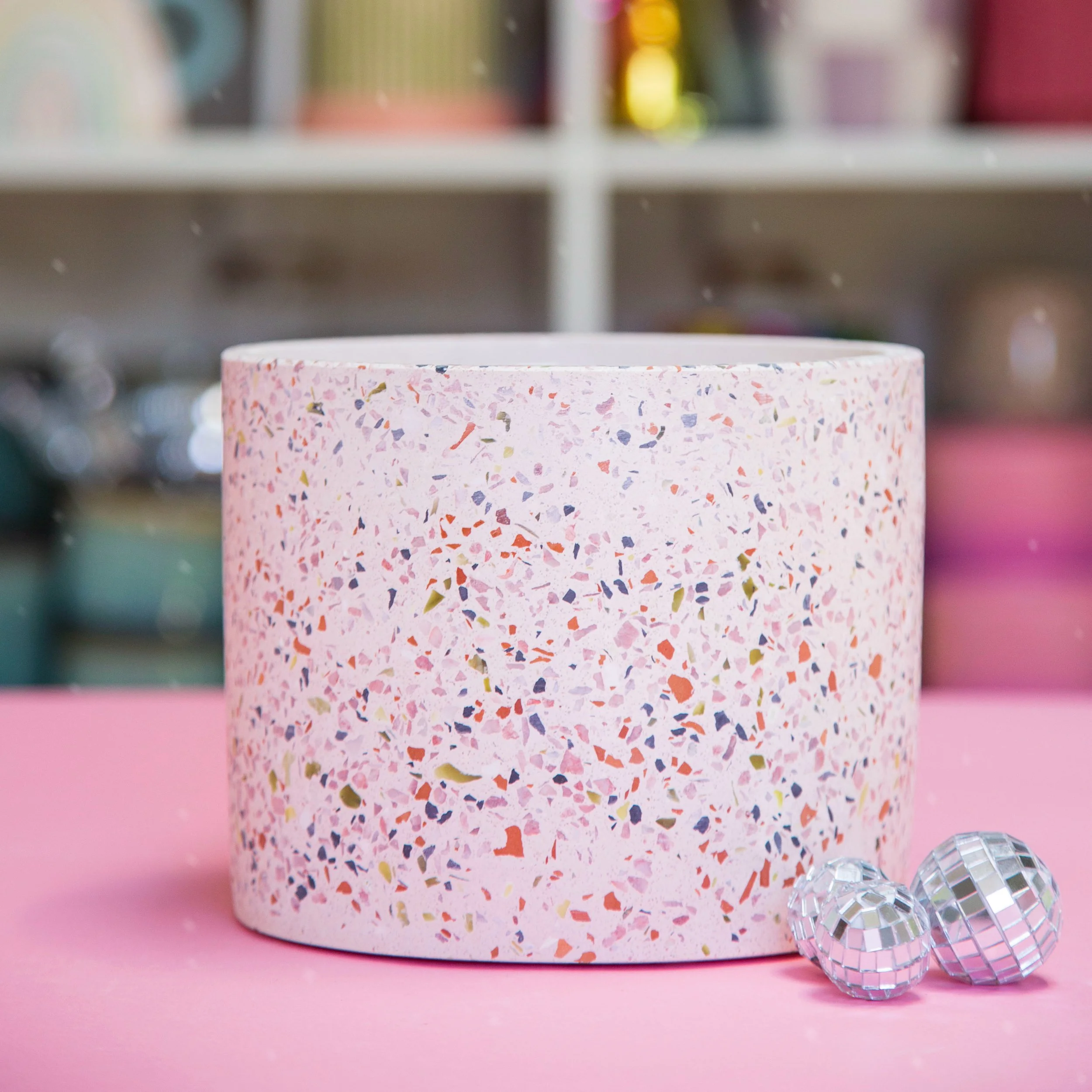 Terrazzo Planter 6"