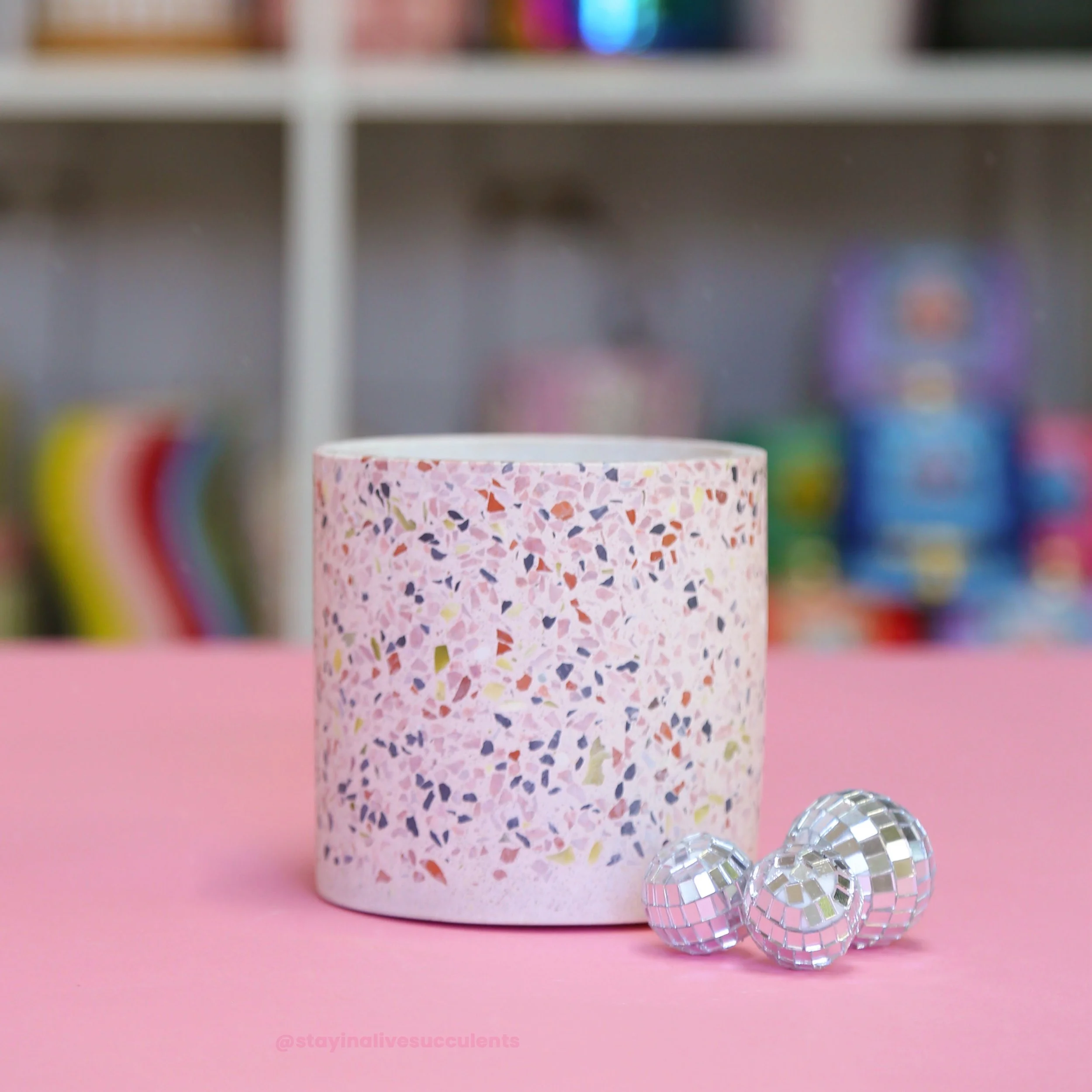 Terrazzo Planters 4"