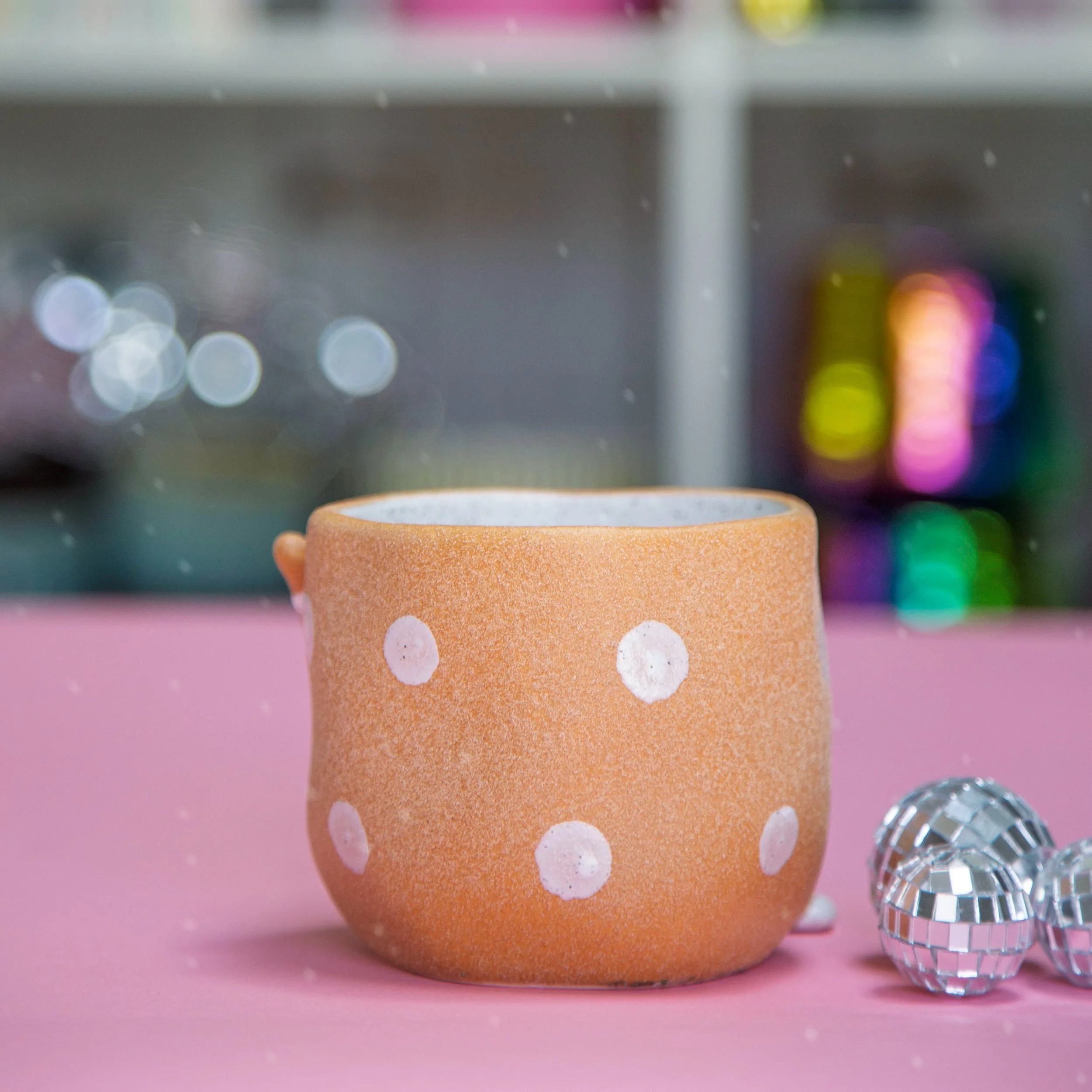 Kitty Dot Pot 3.5"