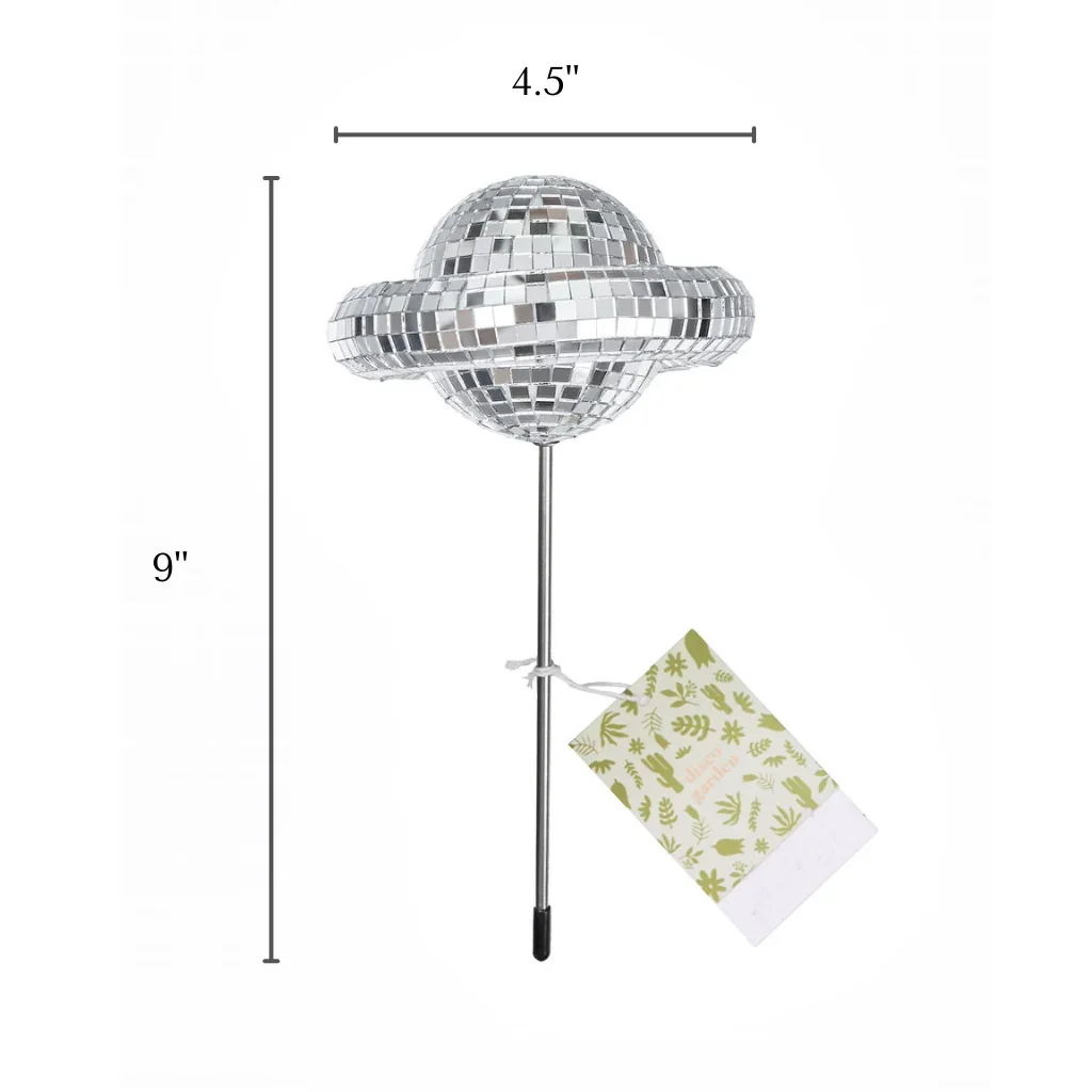 Planet Disco Plant Stake