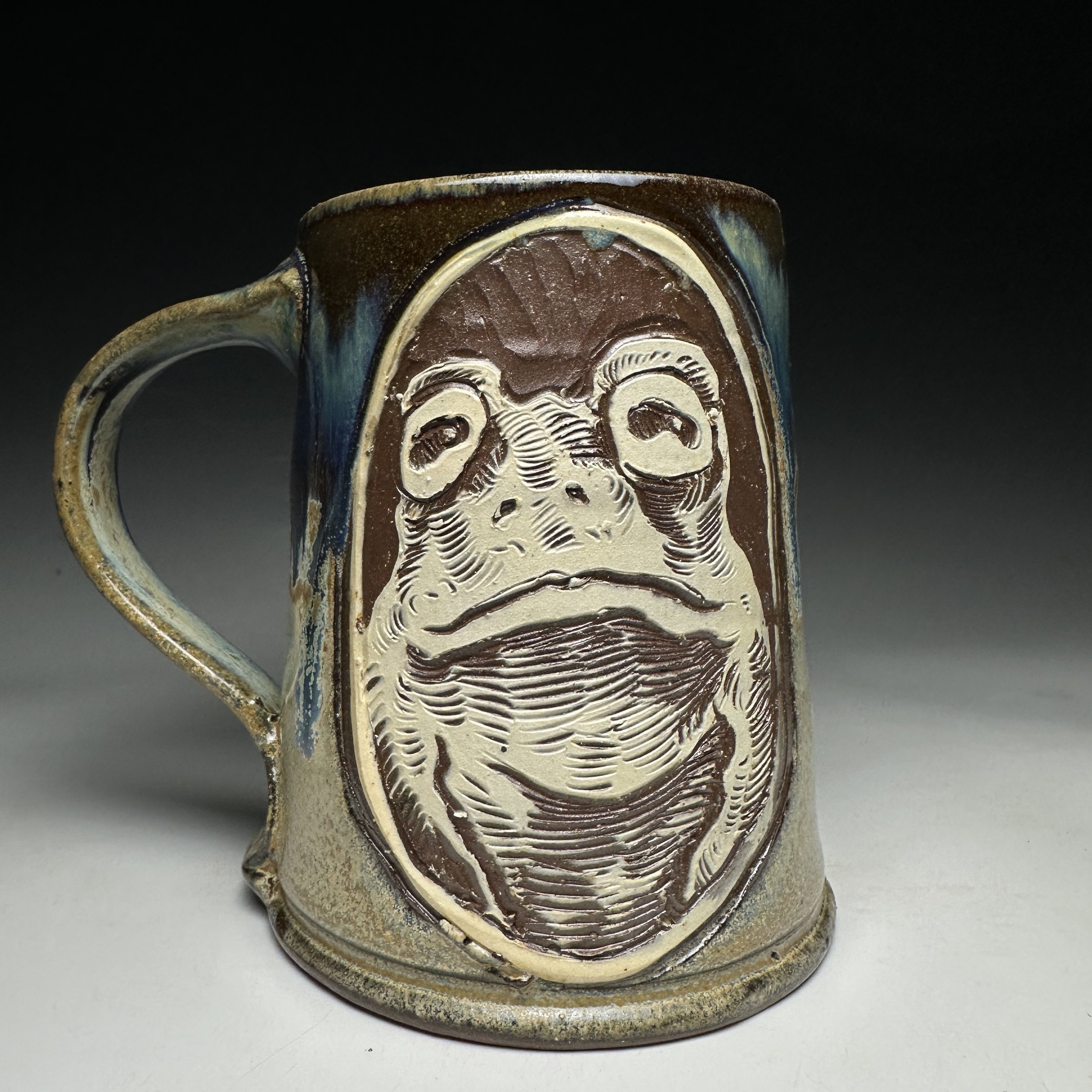Hand Carved Sebastian Mug