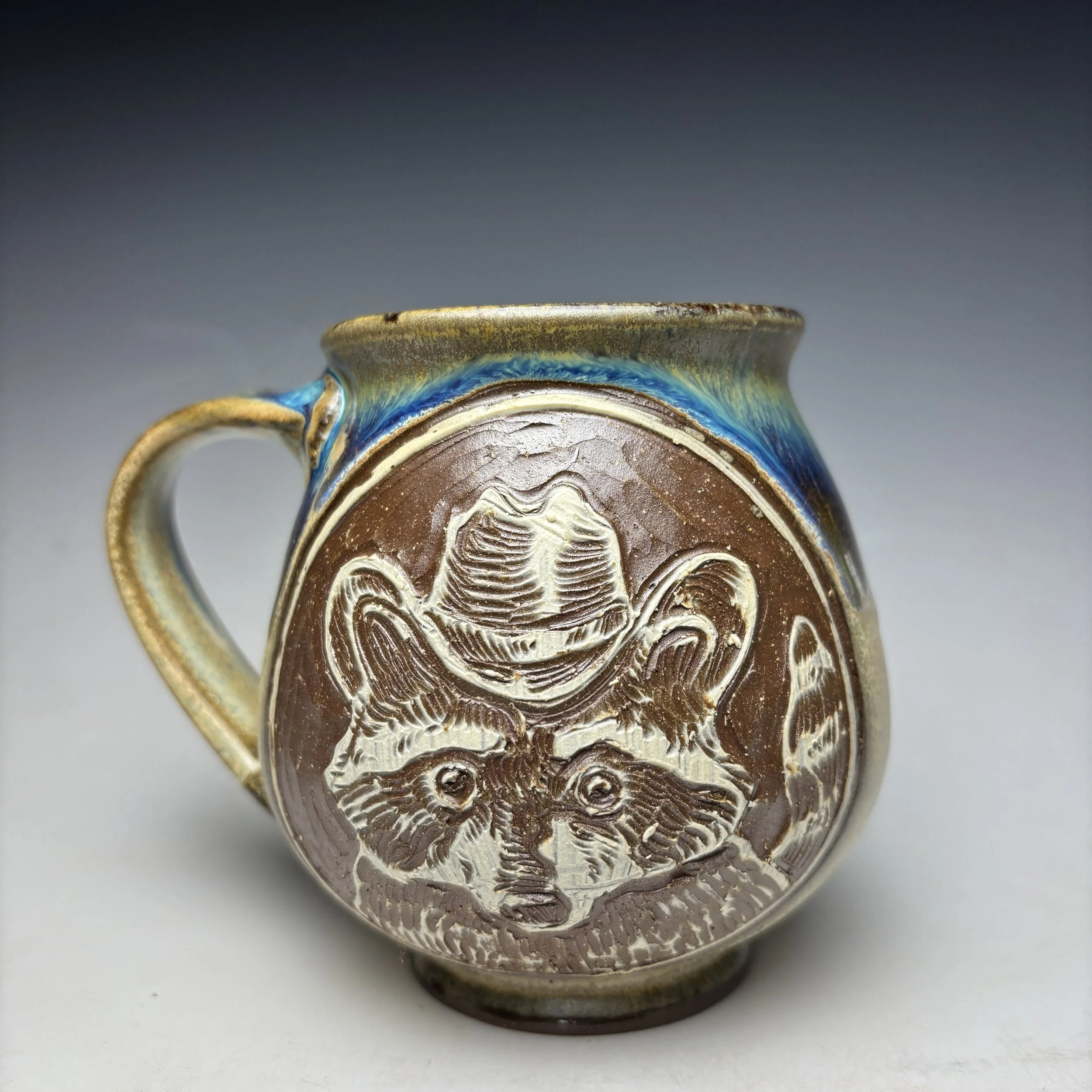 Cowboy Racoon Mug