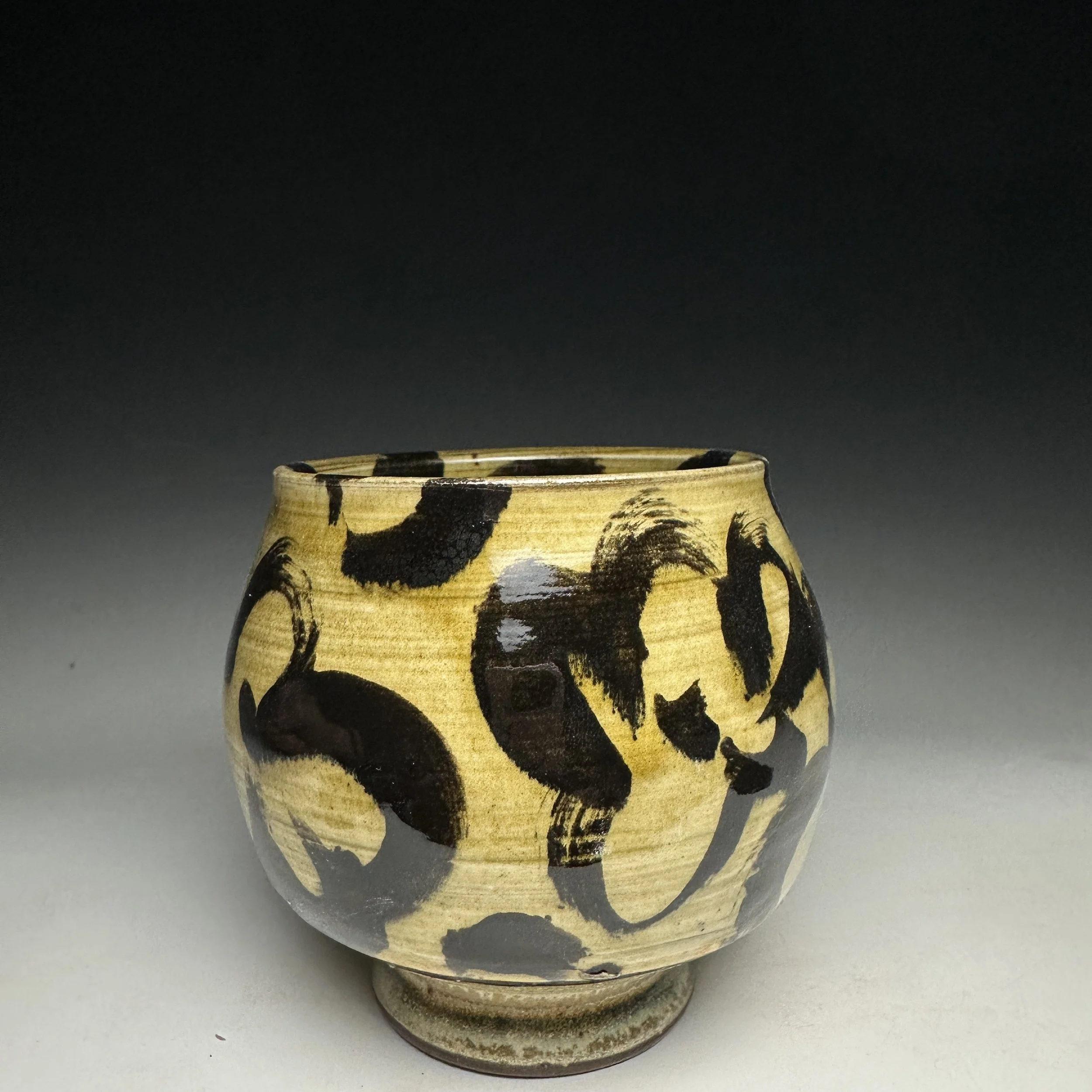 Black Flower Bourbon Cup