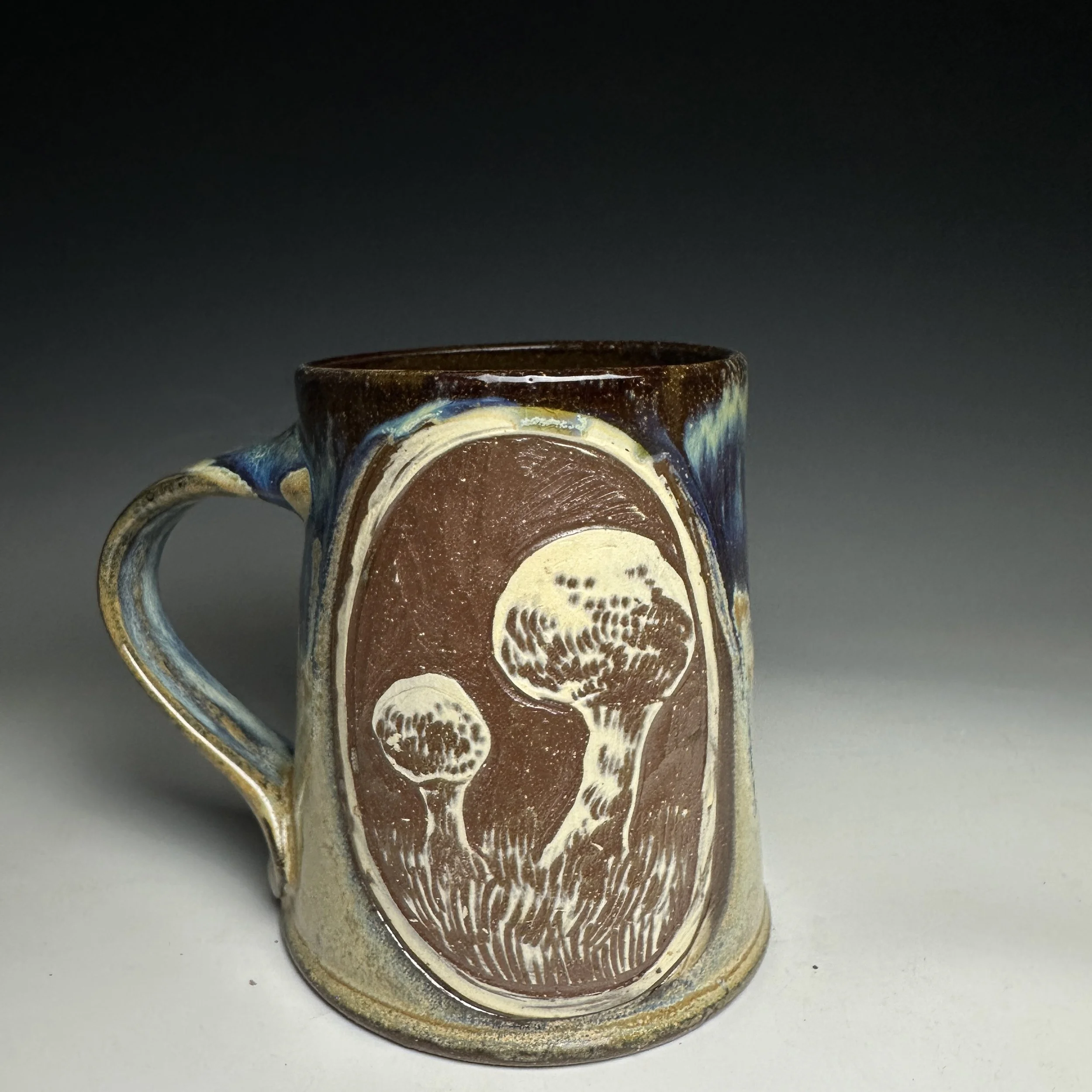 Hand Carved Shroomies Mug