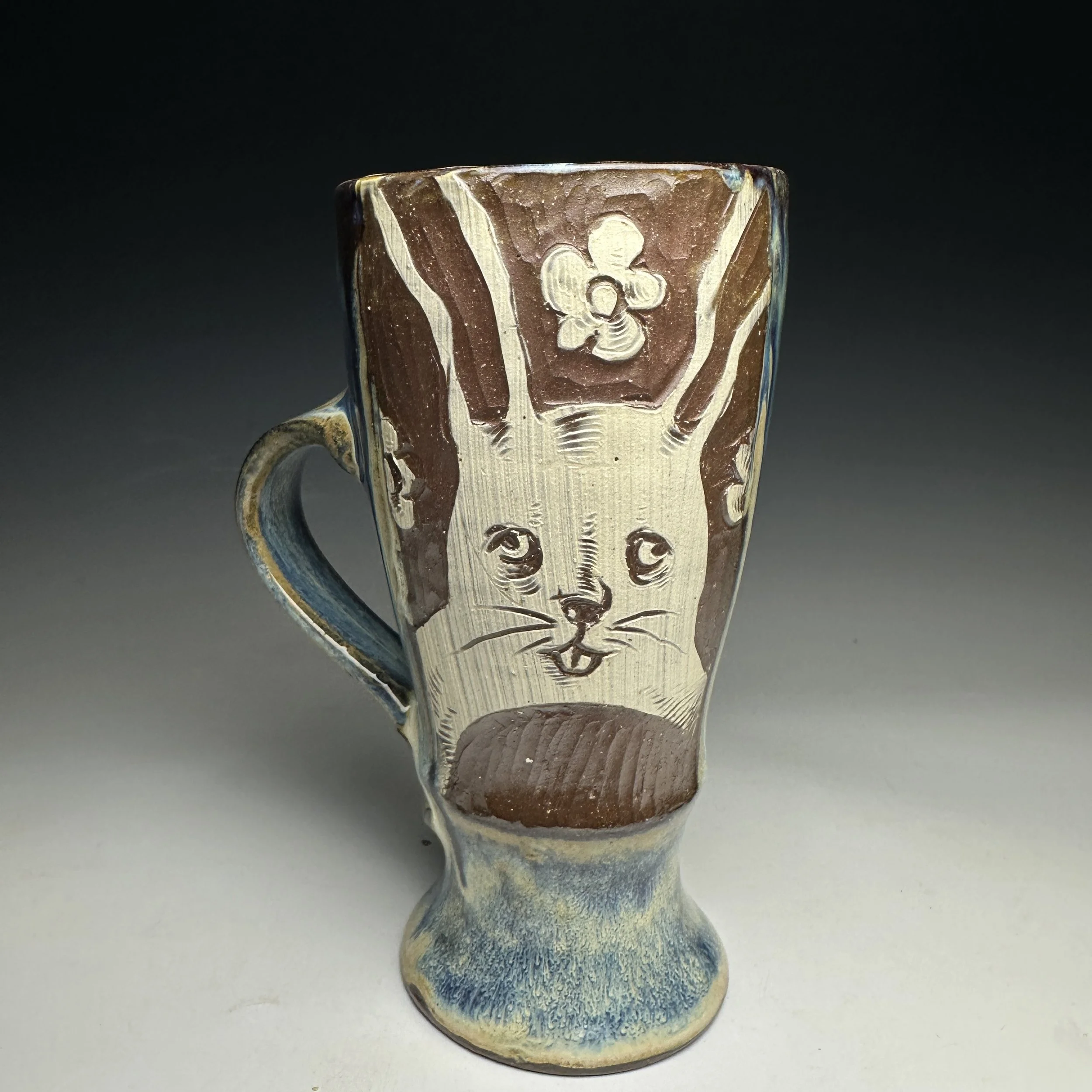 Hand Carved Carrot Season Mug