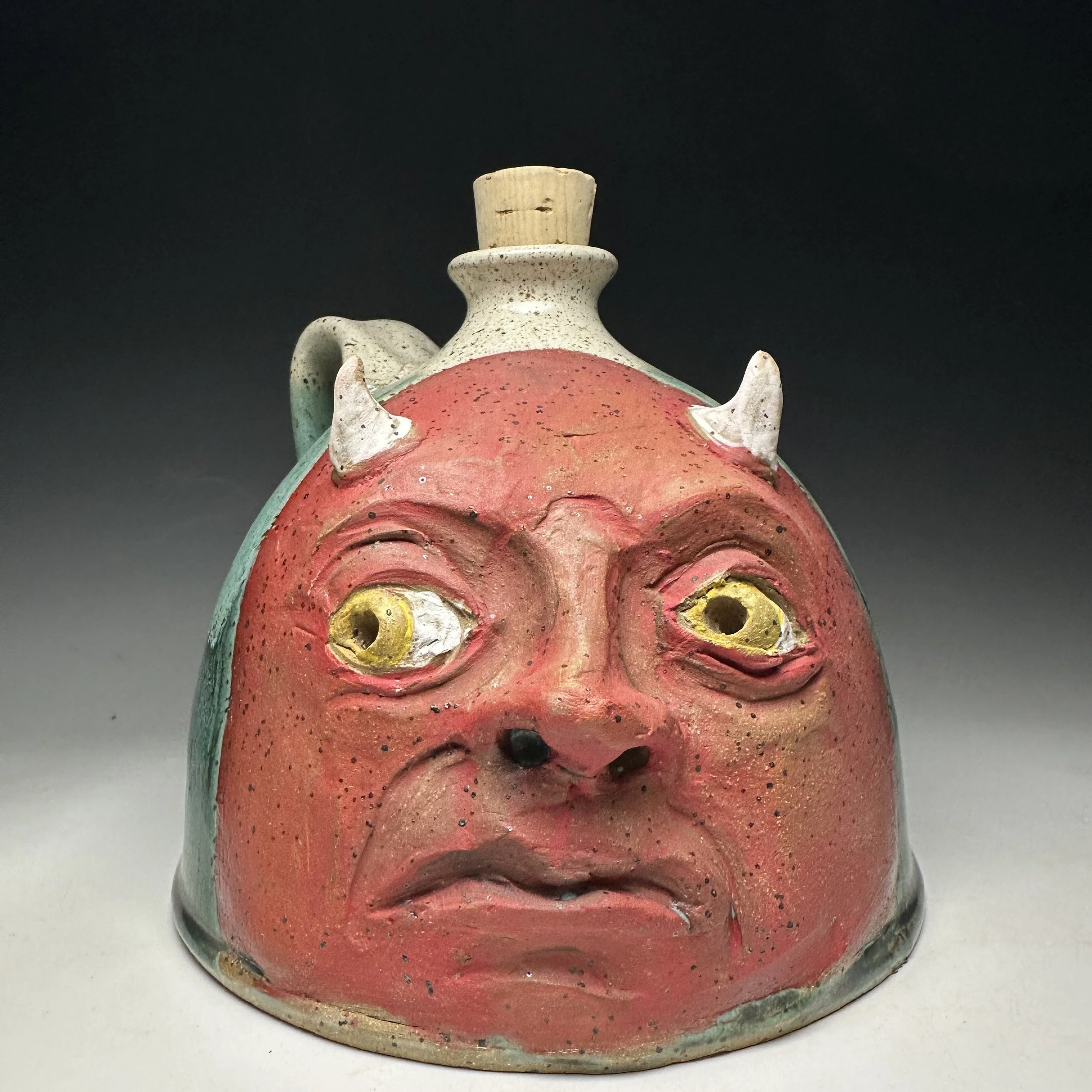 Devil Face Jug
