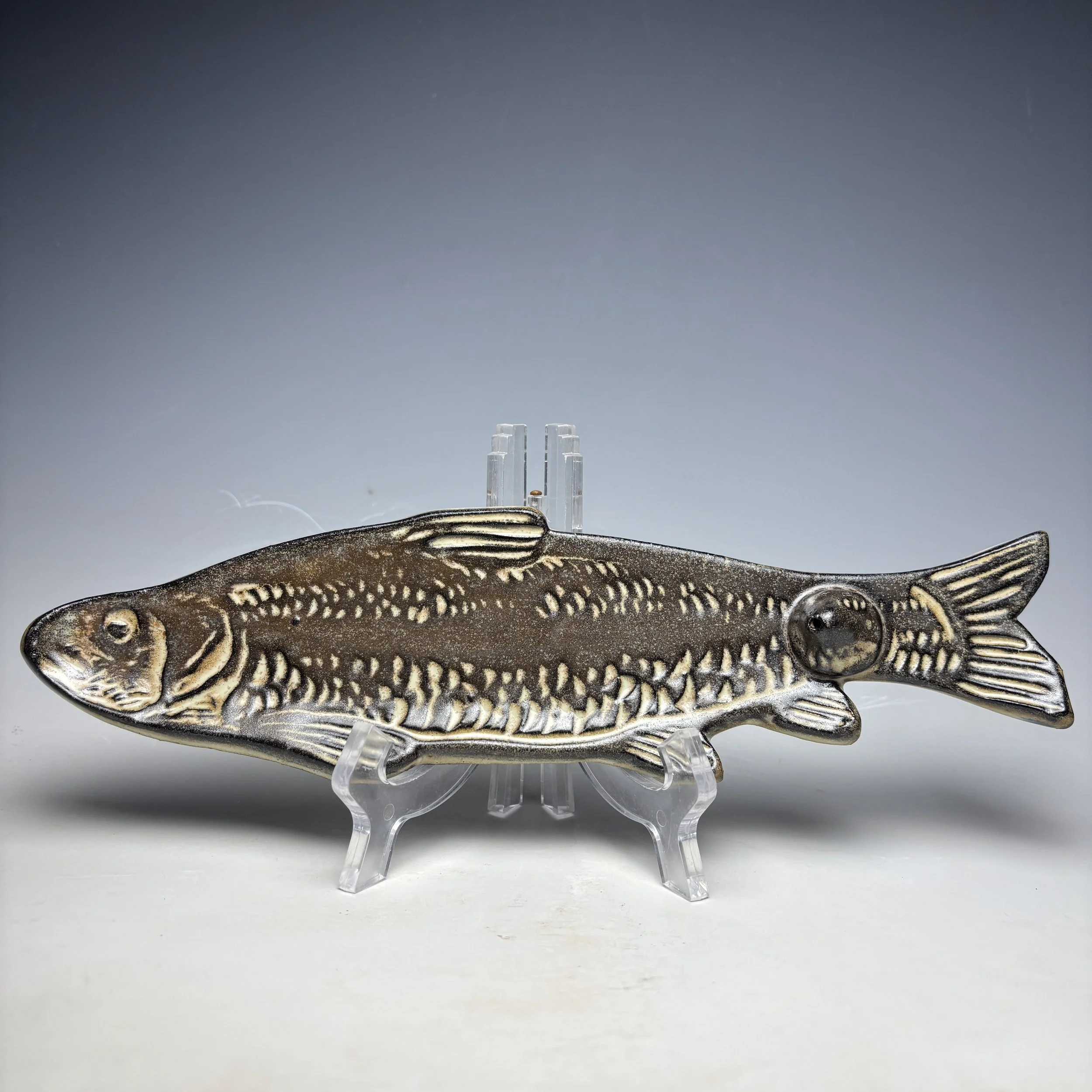 Tin Fish Incense Burner