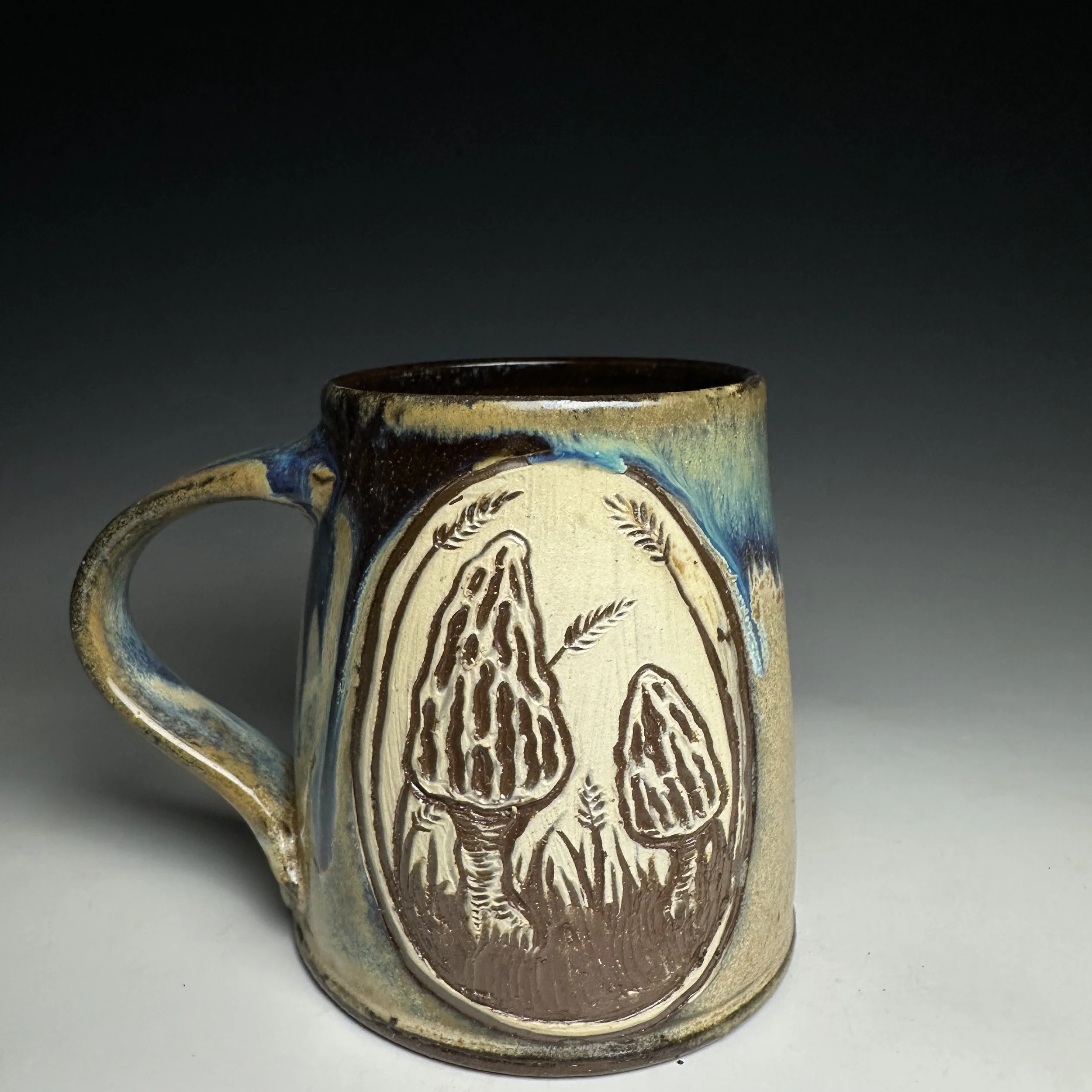 Hand Carved Best Morels Mug