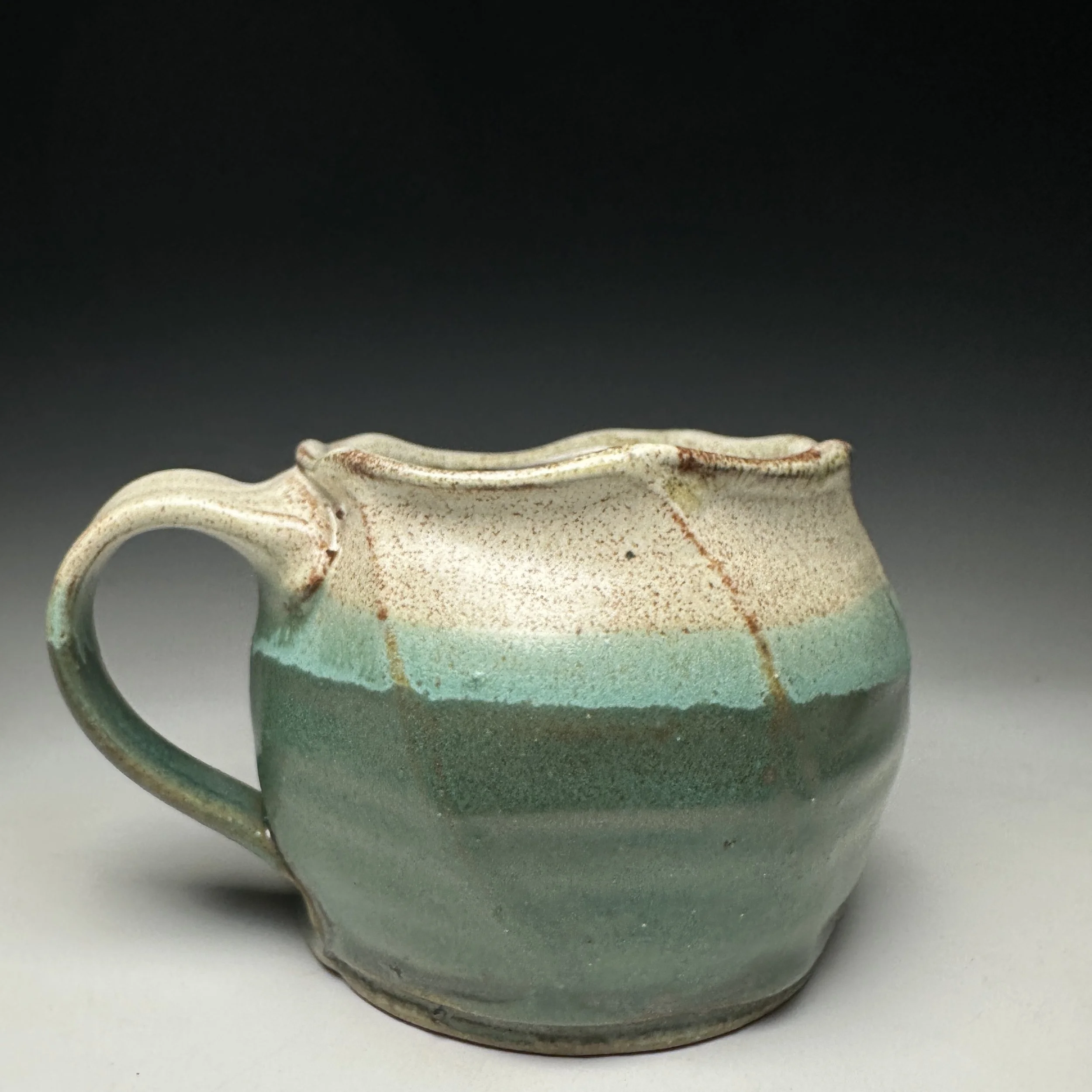 Fancy Ceramic Mug (Mint Chocolate Chip)