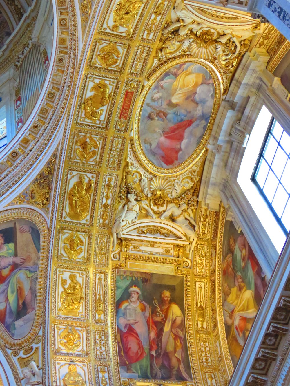 Details of Santa Maria Maggiore Ceilings