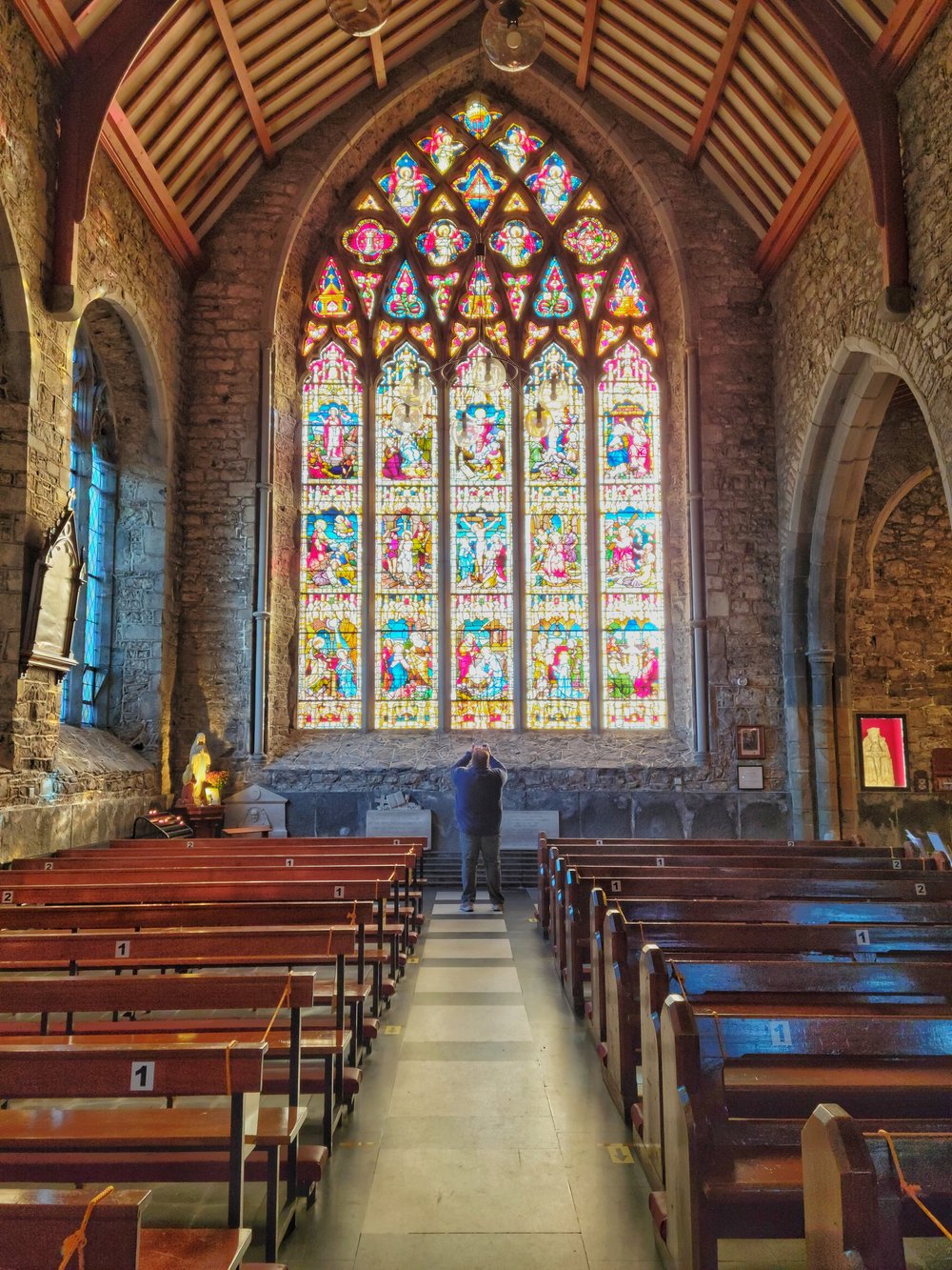 The Rosary Window - Black Abbey