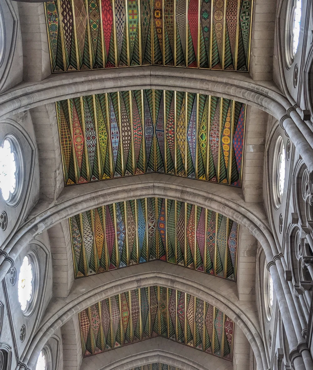 Ceilings in the Cathedral de Santa Maria 