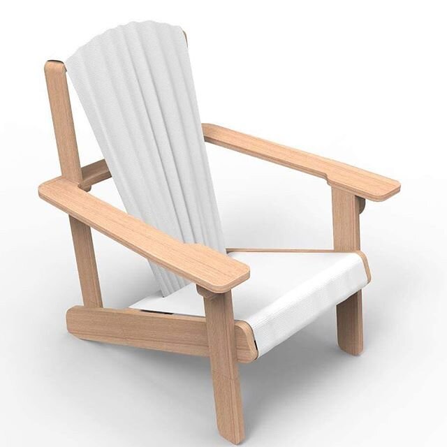 #designfor
Adirondack/Muskoka Sling Chair
Designer: @jepinard

#industrialdesign #furniture #design #furnituredesign #muskoka #adirondacks #toronto