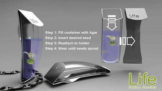 #designfor
Wearable seed growing concept.

#design #industrialdesign #necklace #toronto #concept