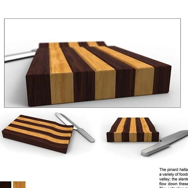 #designfor 
Trough cutting board with liquid channels, concept.

#industrialdesign #design #concept #cuttingboard #wood #knife #home #toronto