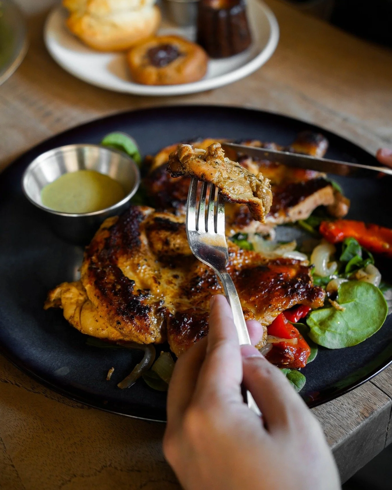 Tuck into our Spatchcock Chicken with no worries - we use 'GG Poulet' that is free from antiobiotics and hormones, fresh from Toh Thye San Farm.

✧ Available for brunch and dinner after 10.30am ✧

Make a reservation at nassimhill.com.sg 🏡