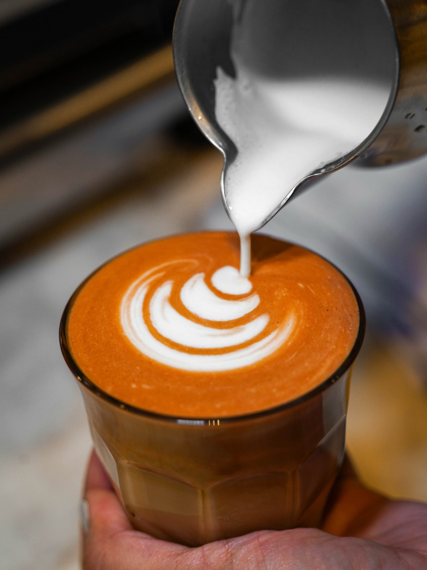 Your official morning wake-up call, brewed with @libertycoffee&rsquo;s Carbon Blend coffee beans. Big, bold dark chocolate notes with balanced tones of molasses and smokiness, smooth and beautifully satisfying in every sip.