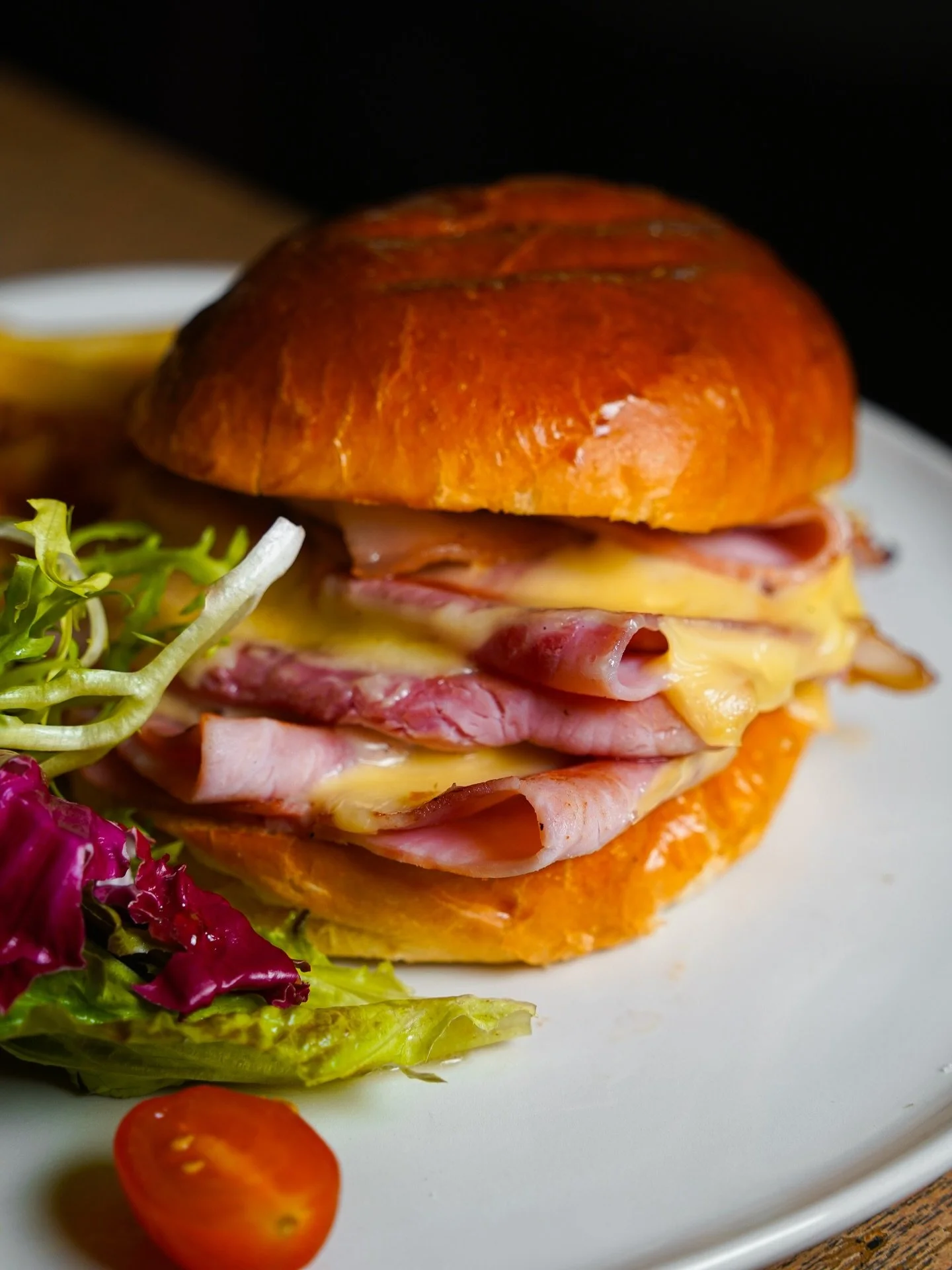 Multiple layers of ham and melted cheese in a brioche bun to wake you up this Easter weekend.

Brunch specials available till 12 April!

Make a reservation at nassimhill.com.sg.