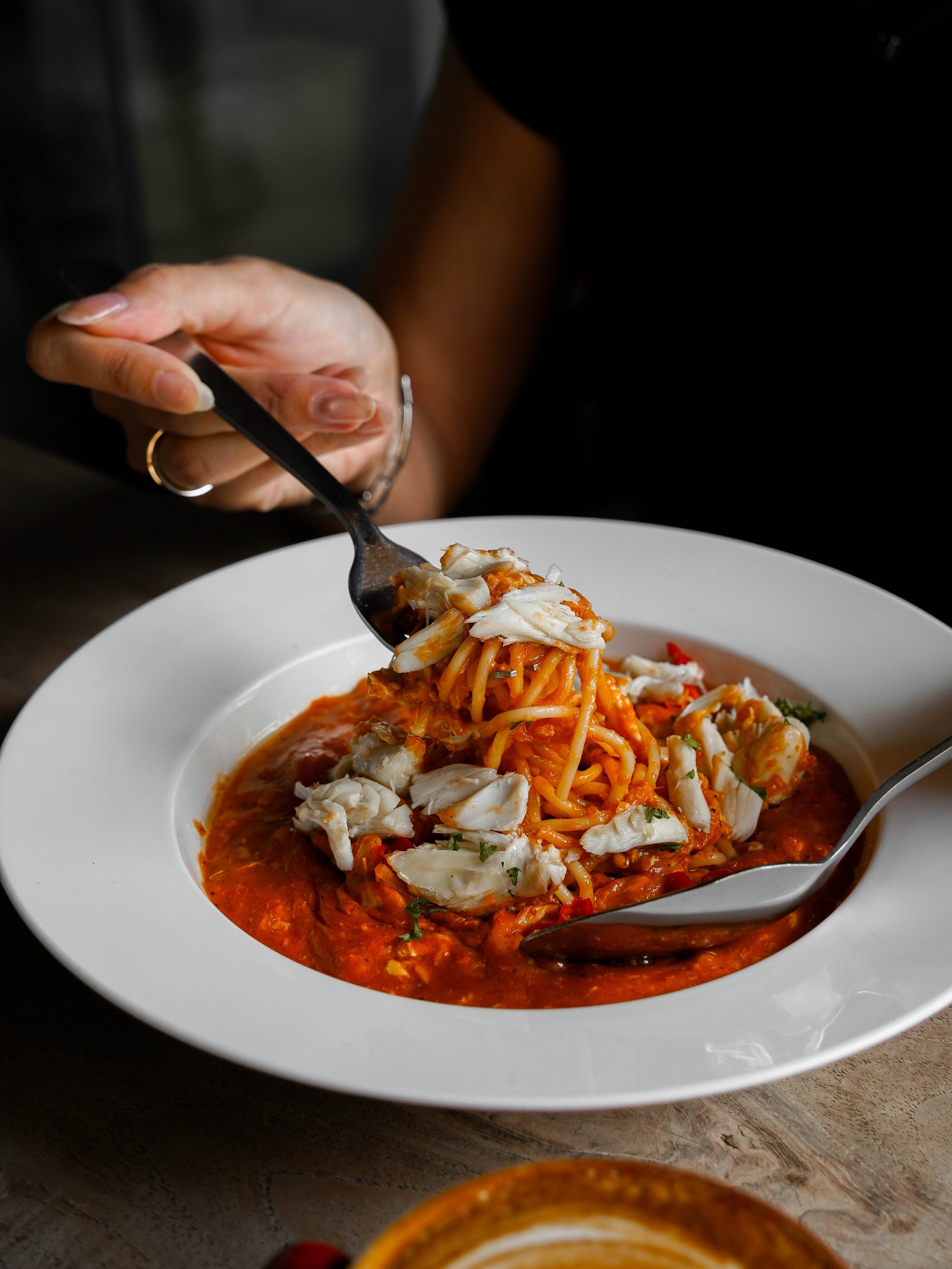 Always a classic at Nassim Hill that you can&rsquo;t go wrong with.

Chilli Crab Pasta with a spicy kick 🌶️

Make a reservation &rarr; nassimhill.com.sg