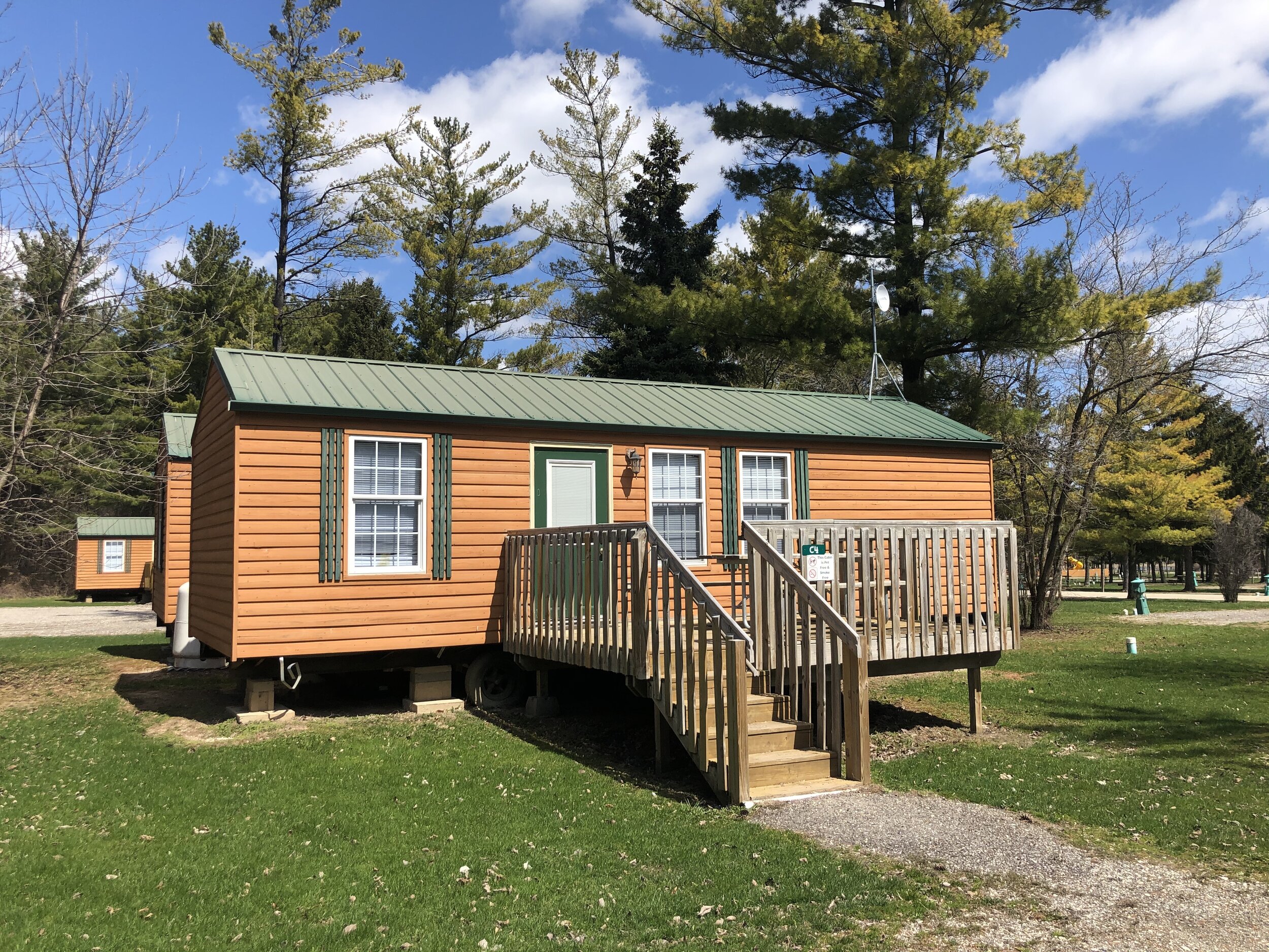 Cindy Bear™ Cozy Cabins — Jellystone Park™ CampResort in Caledonia