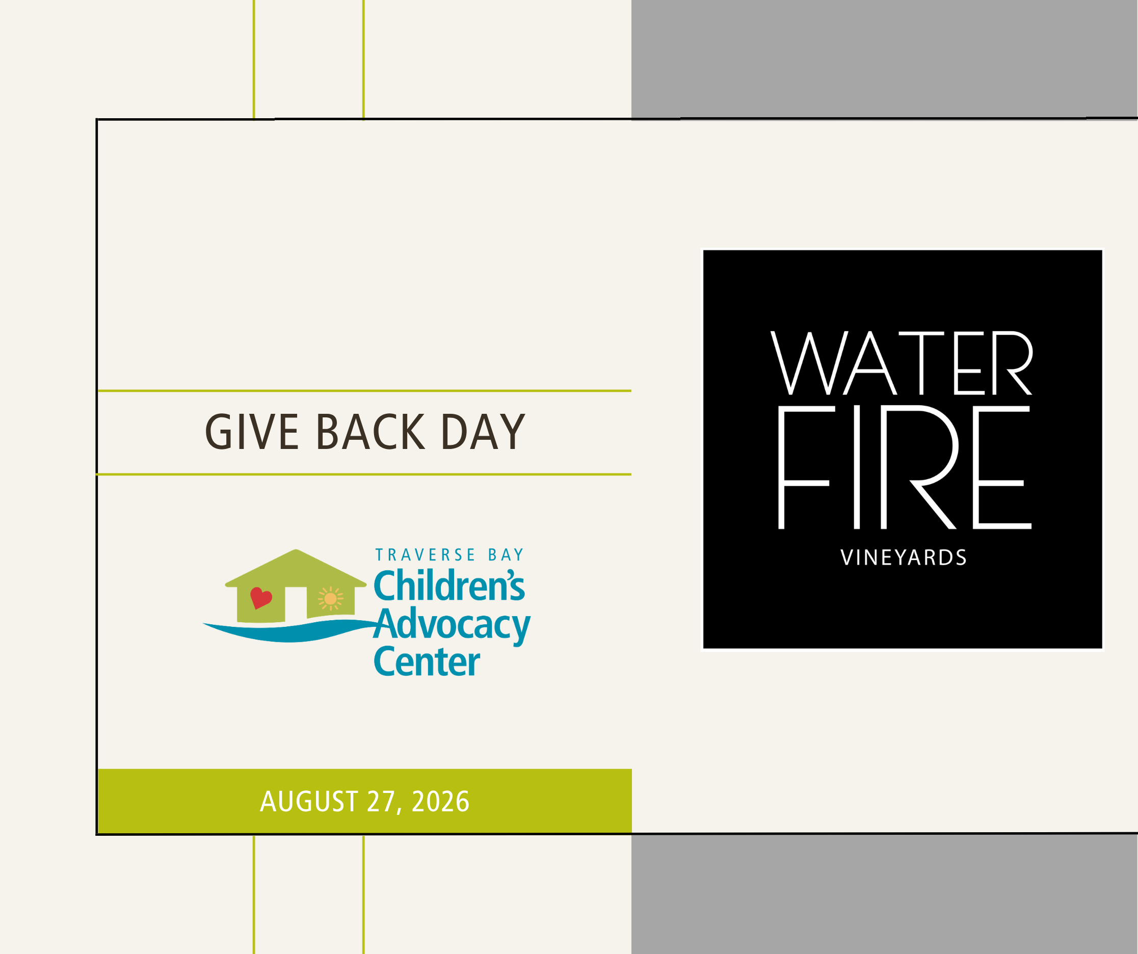 Water Fire Vineyards Give Back Night