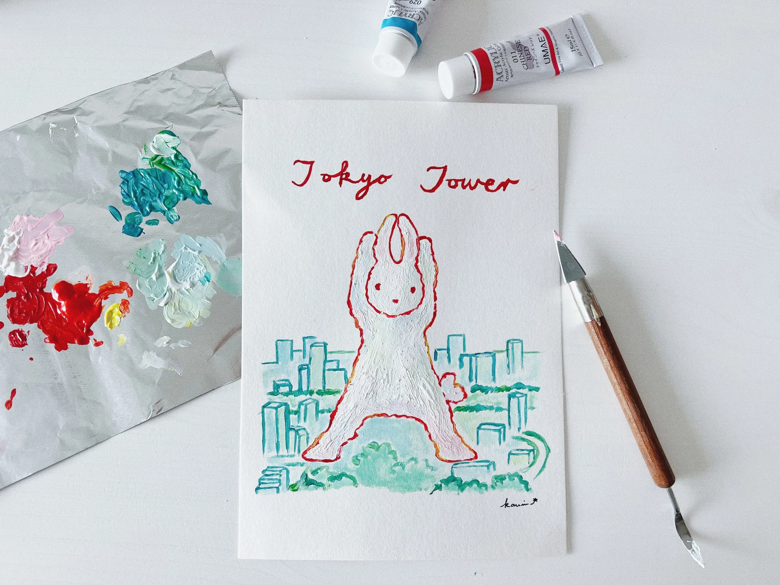 Usagi Tokyo Tower
