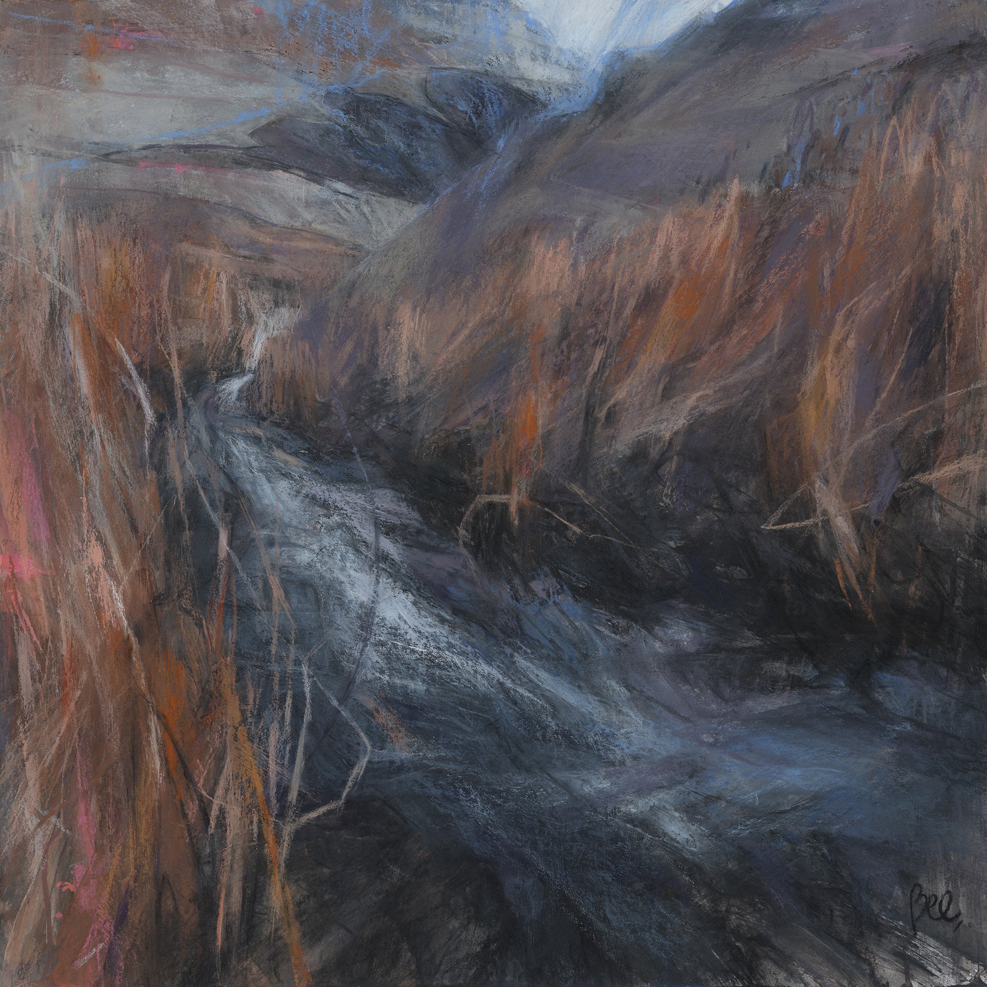 S Bee PS Reeds to Soar Mill Cove pastel with acrylic 59x59cms lowres.jpg
