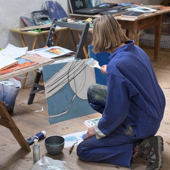 Painting - DAVID MANKIN Remembering in Paint - 3 day course, Abstract Landscape Painting in Acrylic + Mixed Media - SOLD OUT.