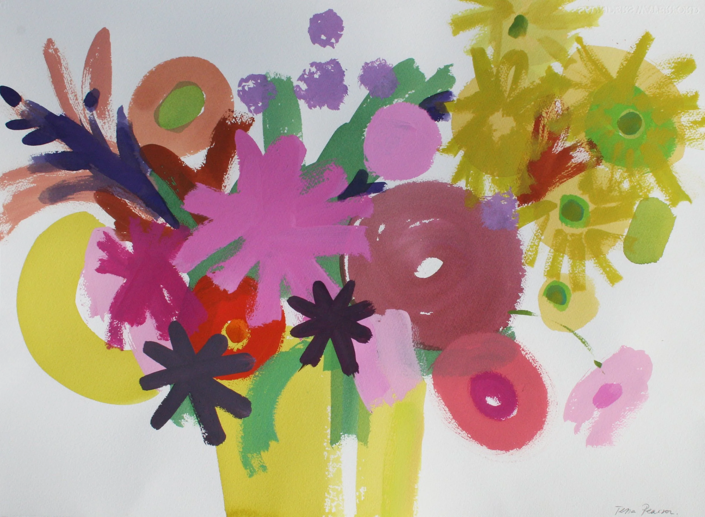 Last Summer Bouquet Rose 56x76cm gouache.jpg