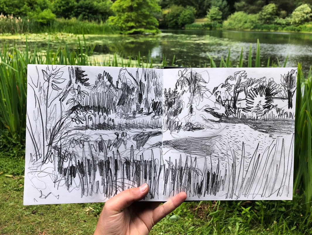 Sketching in Kew Gardens.jpg