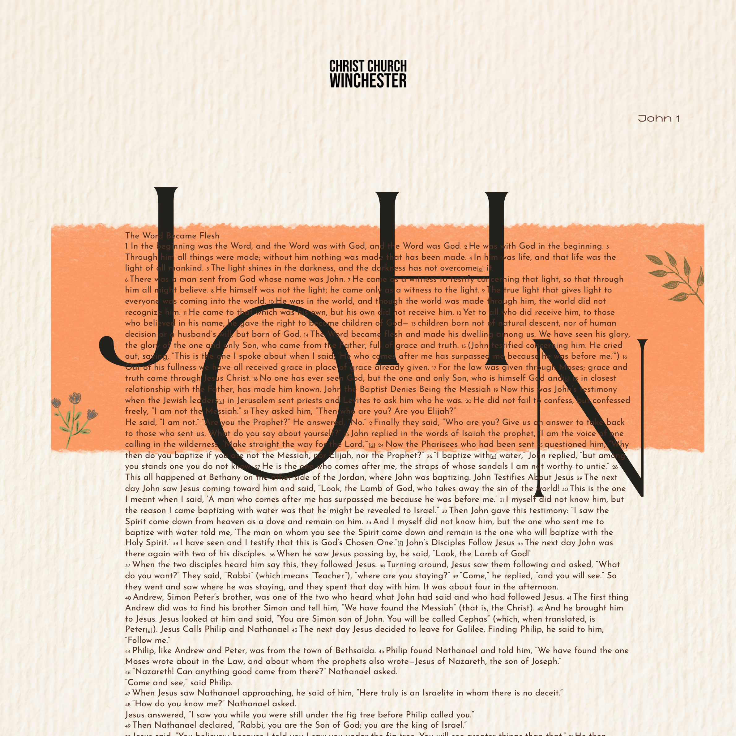 13th Sept 2026 - John 1:29-34 - Jesus Lamb of God